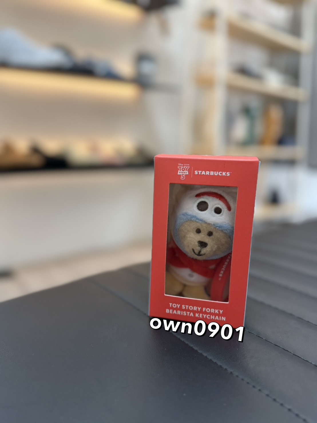 【OWN】Starbucks X Toy Story 韓國限定 限量 吊飾 玩偶 玩具總動員 叉奇 玩偶 熊熊