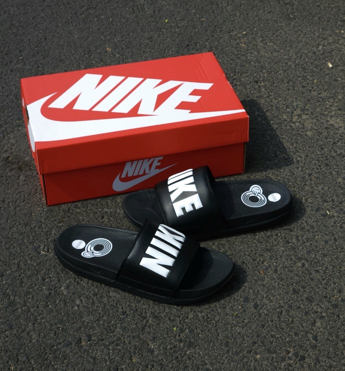 男鞋 NIKE OFFCOURT SLIDE 黑白 麵包拖鞋 休閒 運動 Q彈 軟底 拖鞋【BQ4639-012】