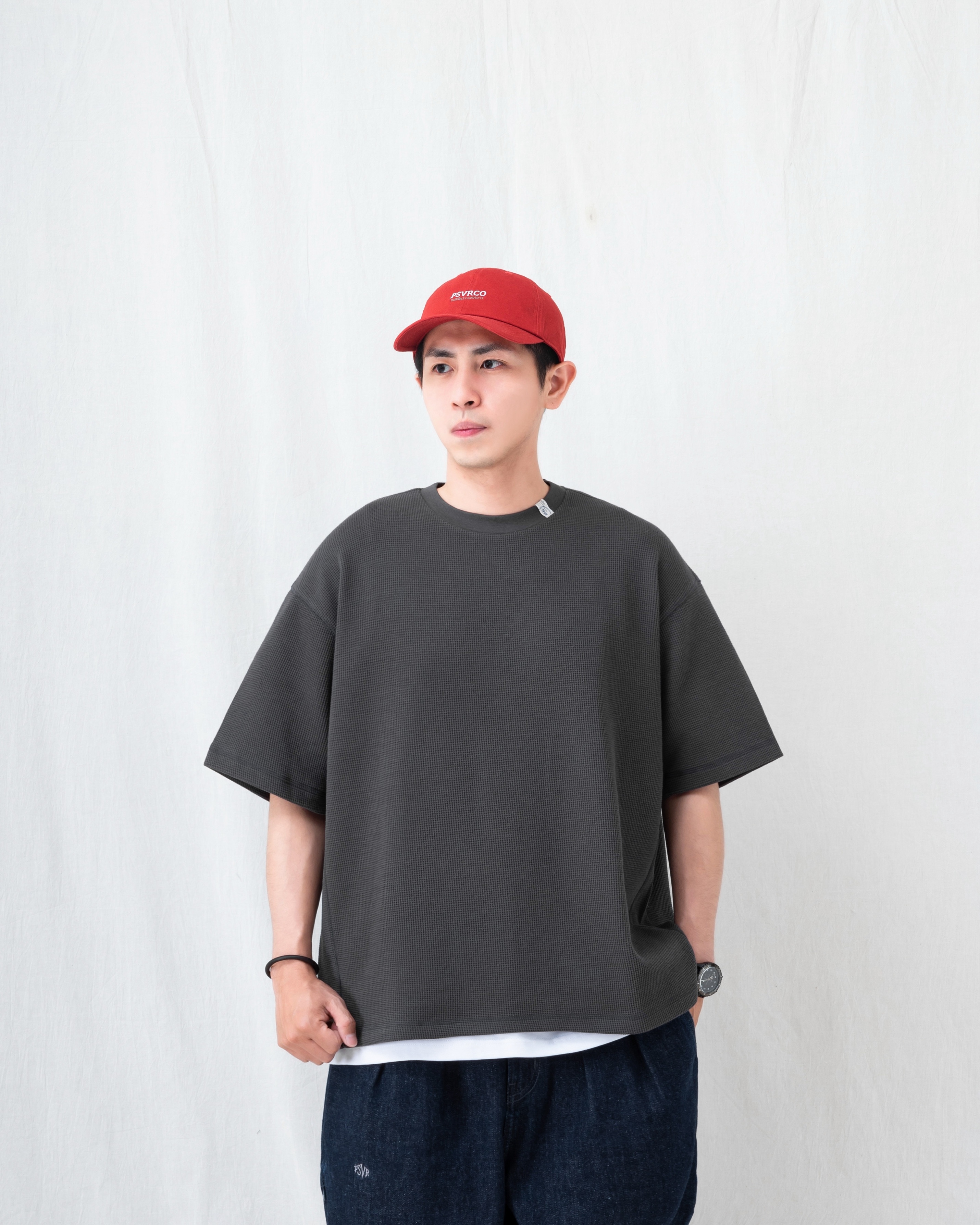 PERSEVERE 華夫格短袖T恤｜Textured Waffle Knit T-Shirt（26SS）