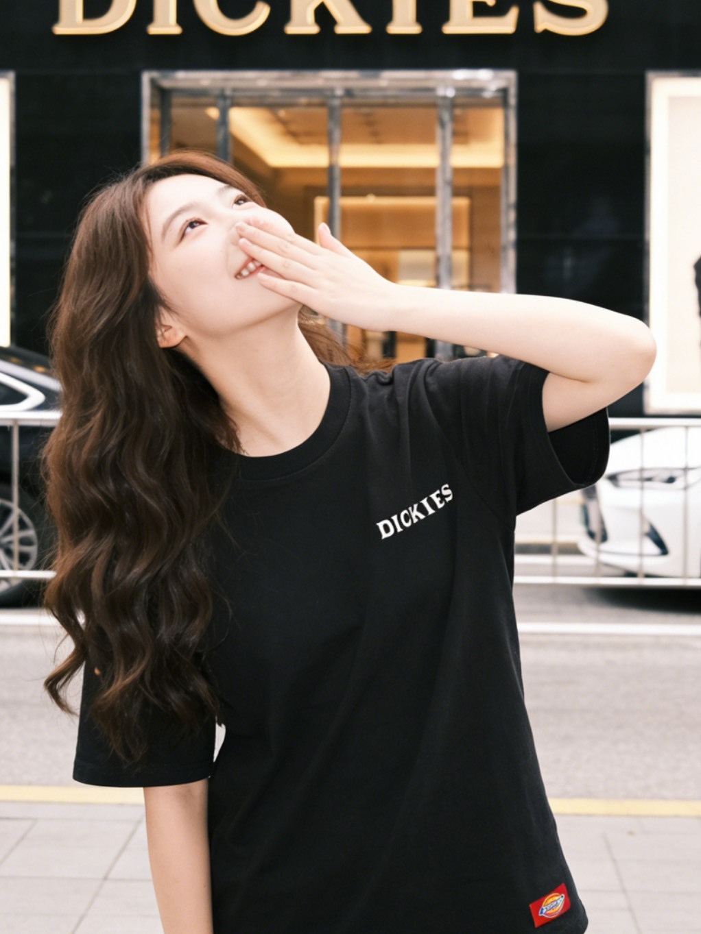 DICKIES 復古 太陽花 短踢 4色