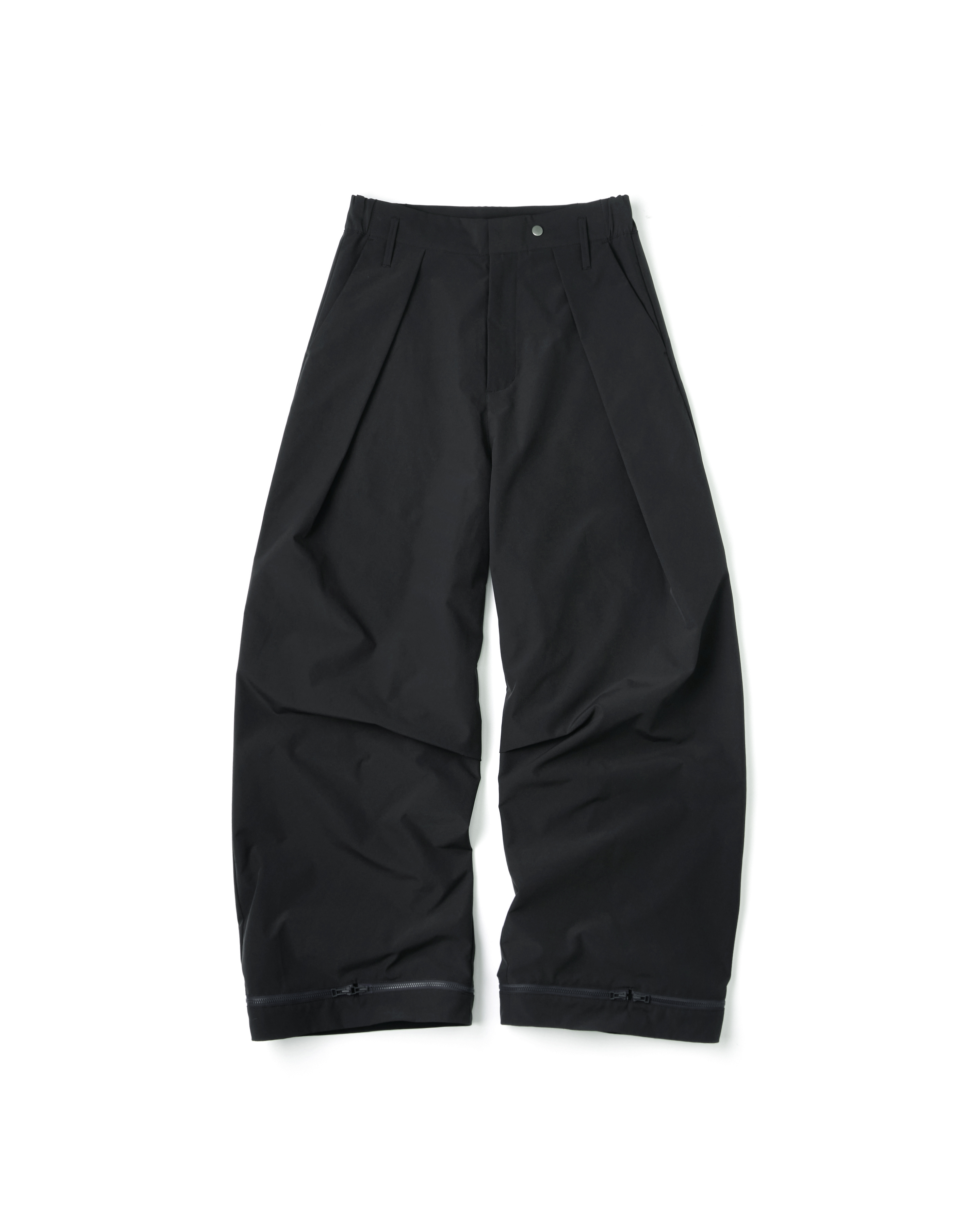 GOOPiMADE WX-P1 Zip-Extension Wide Trousers - D-Gray