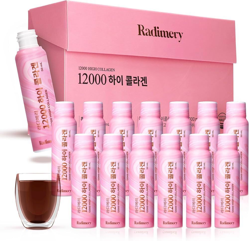 (7348)韓國Radimery 12000mg超高濃度膠原蛋白肽美肌飲(50ml*14瓶)