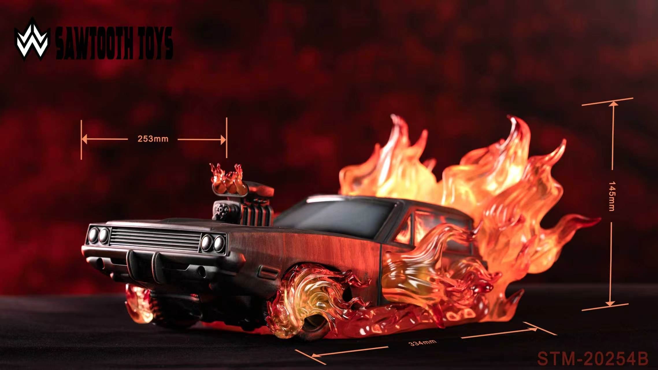 (預訂) SAWTOOTH STM-20254B 1/12 Flame battle vehicle base