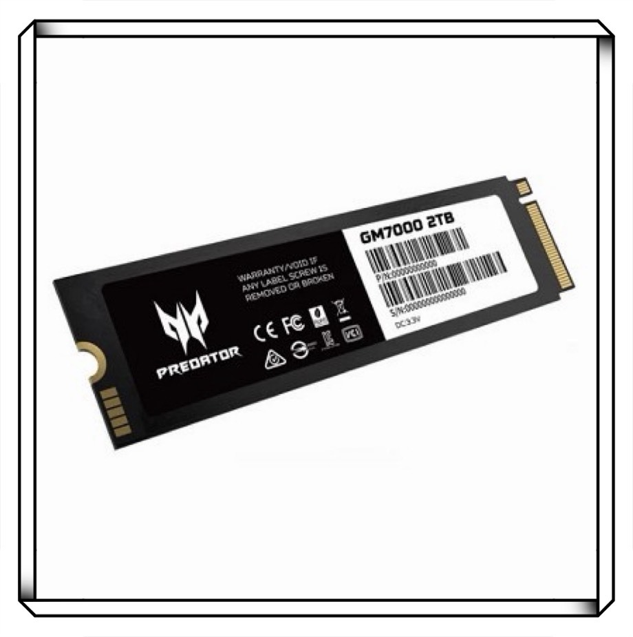 ACER 宏碁 Predator GM7000 2TB M.2 2280 PCIe Gen4x4 SSD 固態硬碟