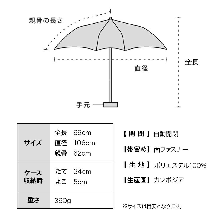 WPP109-CS010 CS AUTOMATIC FOLDING UMBRELLA *折實滿$499包順豐智能櫃*75live