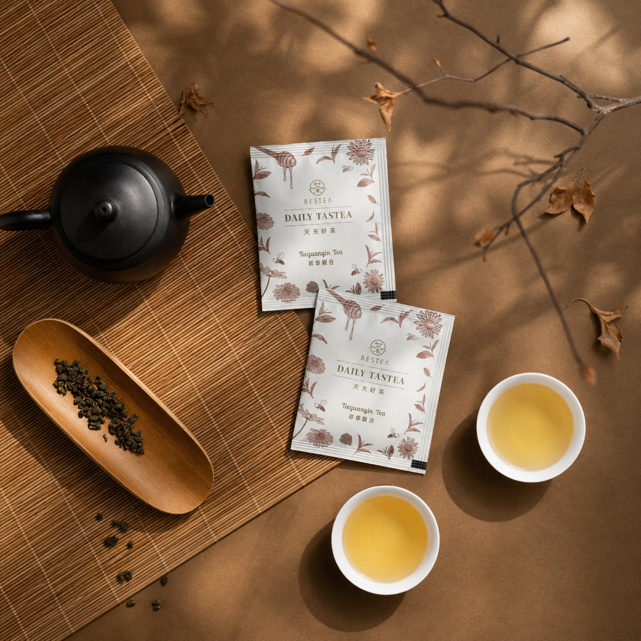 Mellow Tieguanyin｜Original leaf tea bags 12 pieces