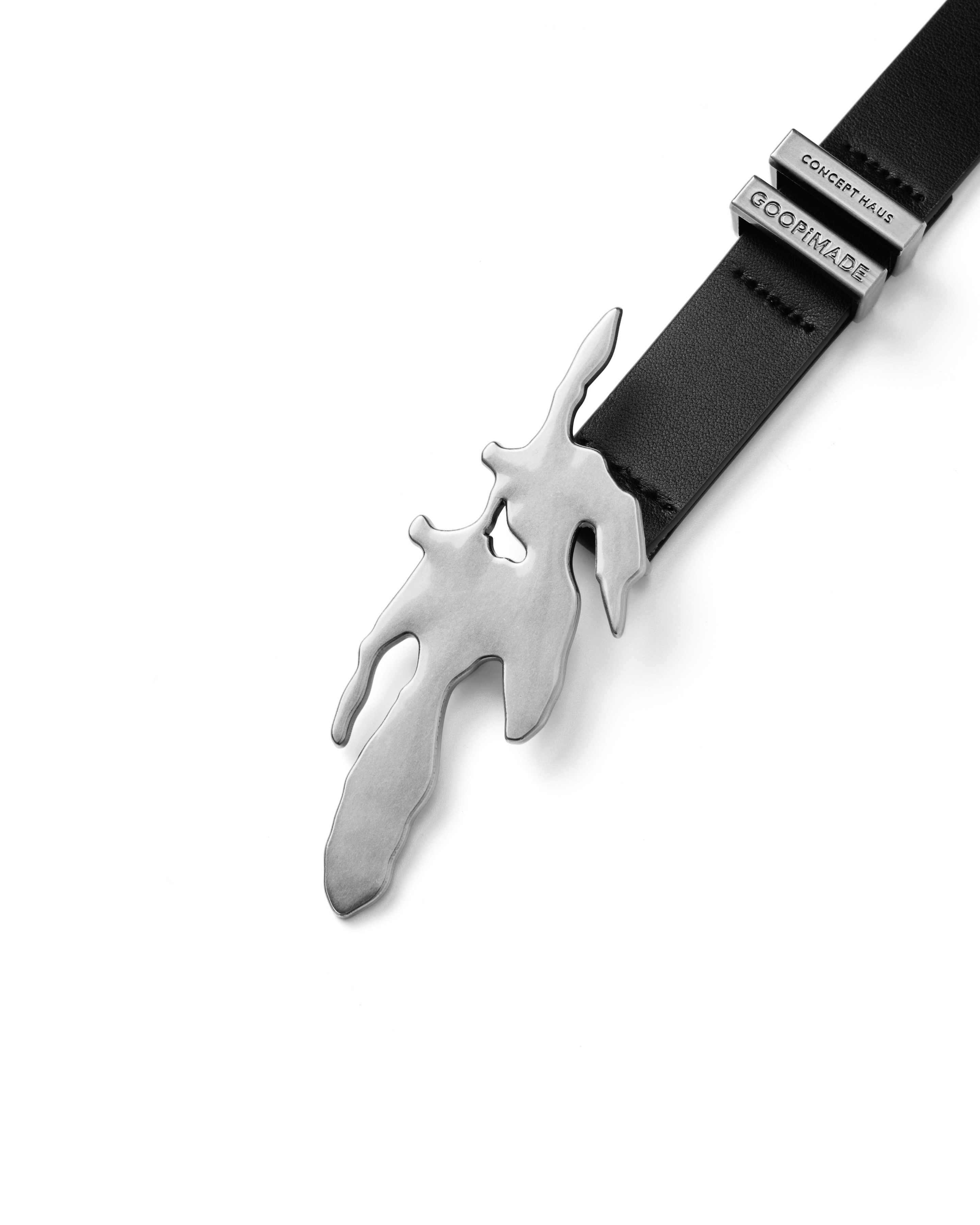 GOOPiMADE DE-BBB Logo Buckle Belt