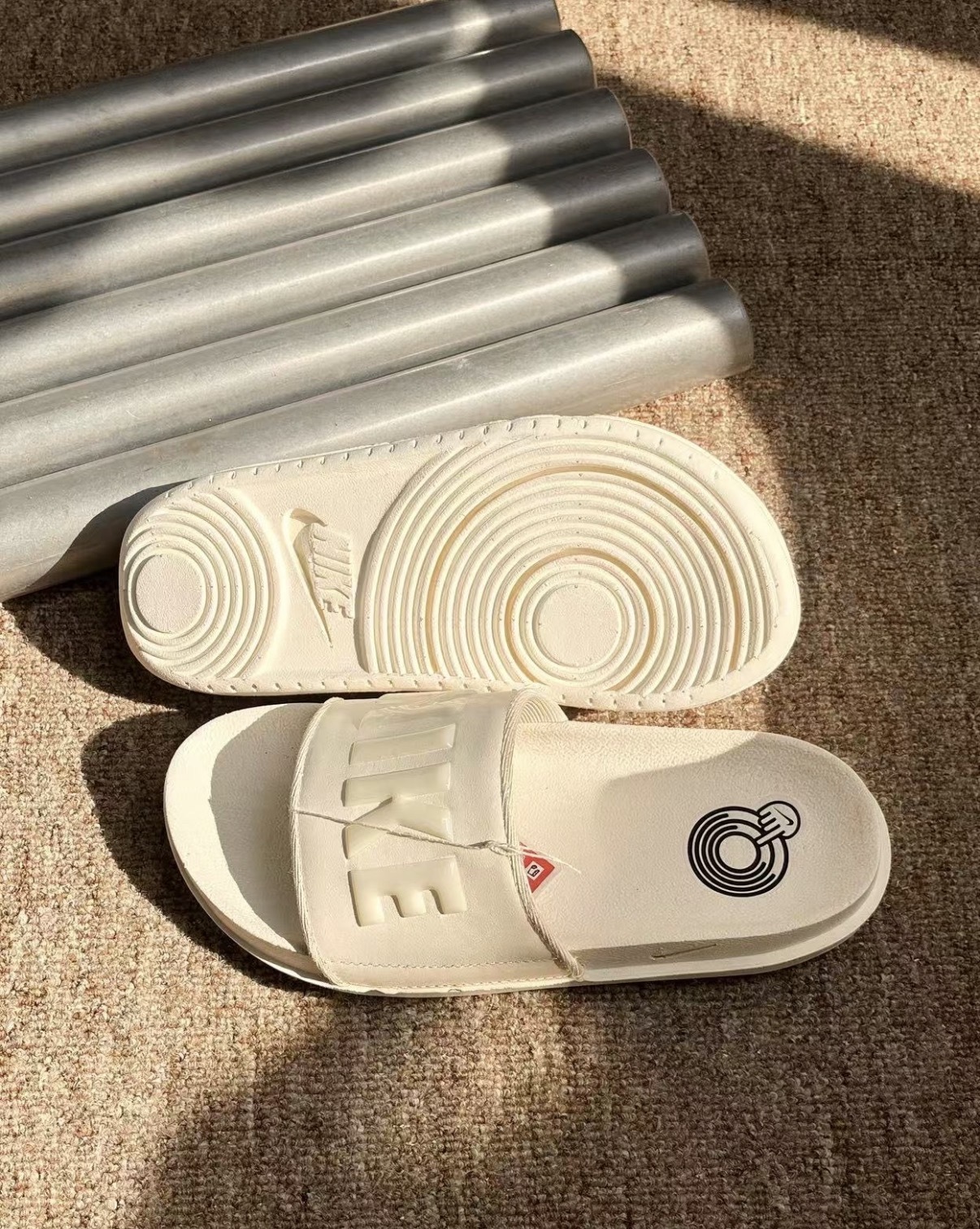 女鞋 NIKE W OFFCOURT SLIDE 白色 麵包拖鞋 休閒 運動 Q彈 軟底 拖鞋【BQ4632-111】