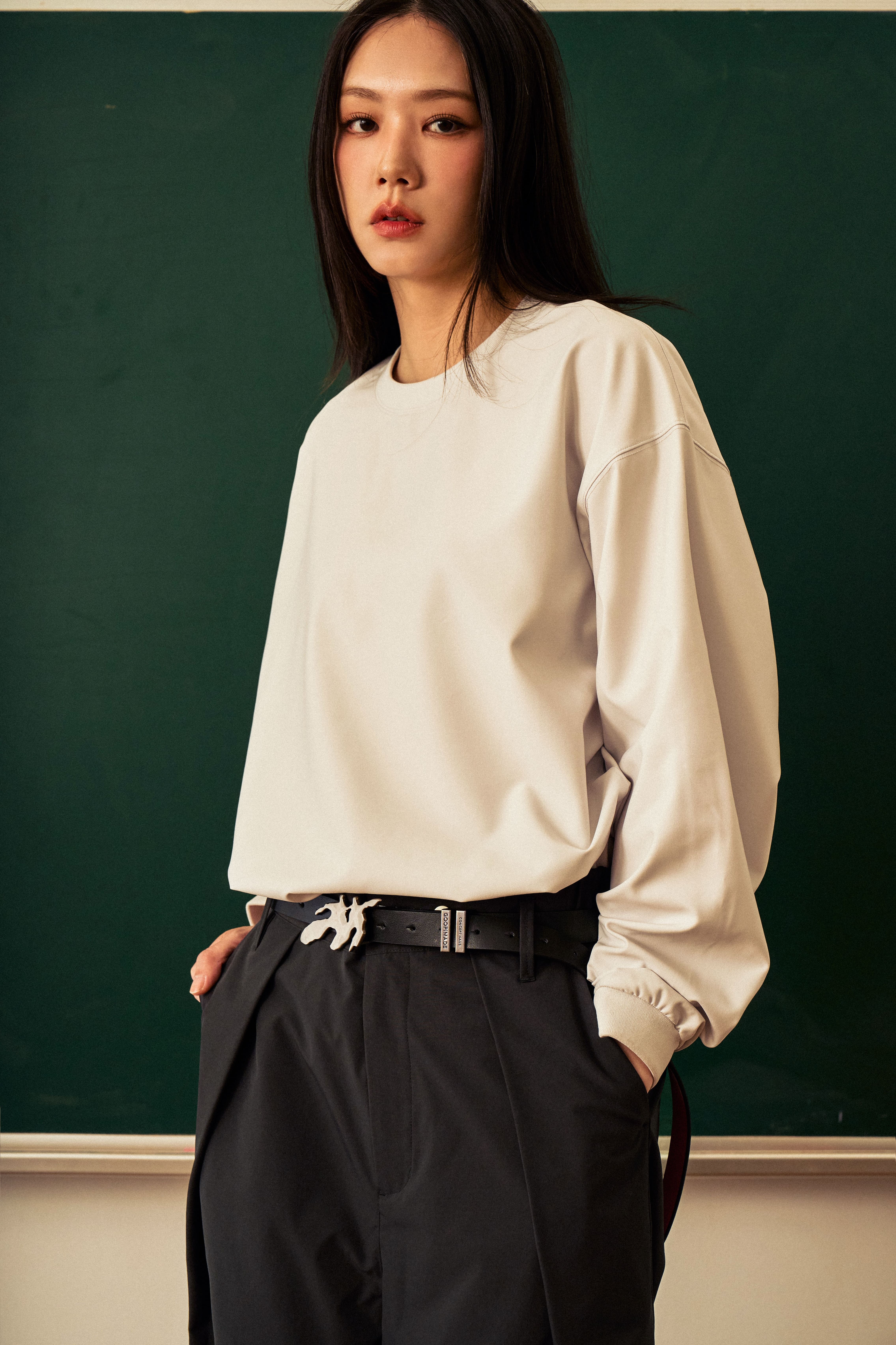 GOOPiMADE DE-BBB Logo Buckle Belt