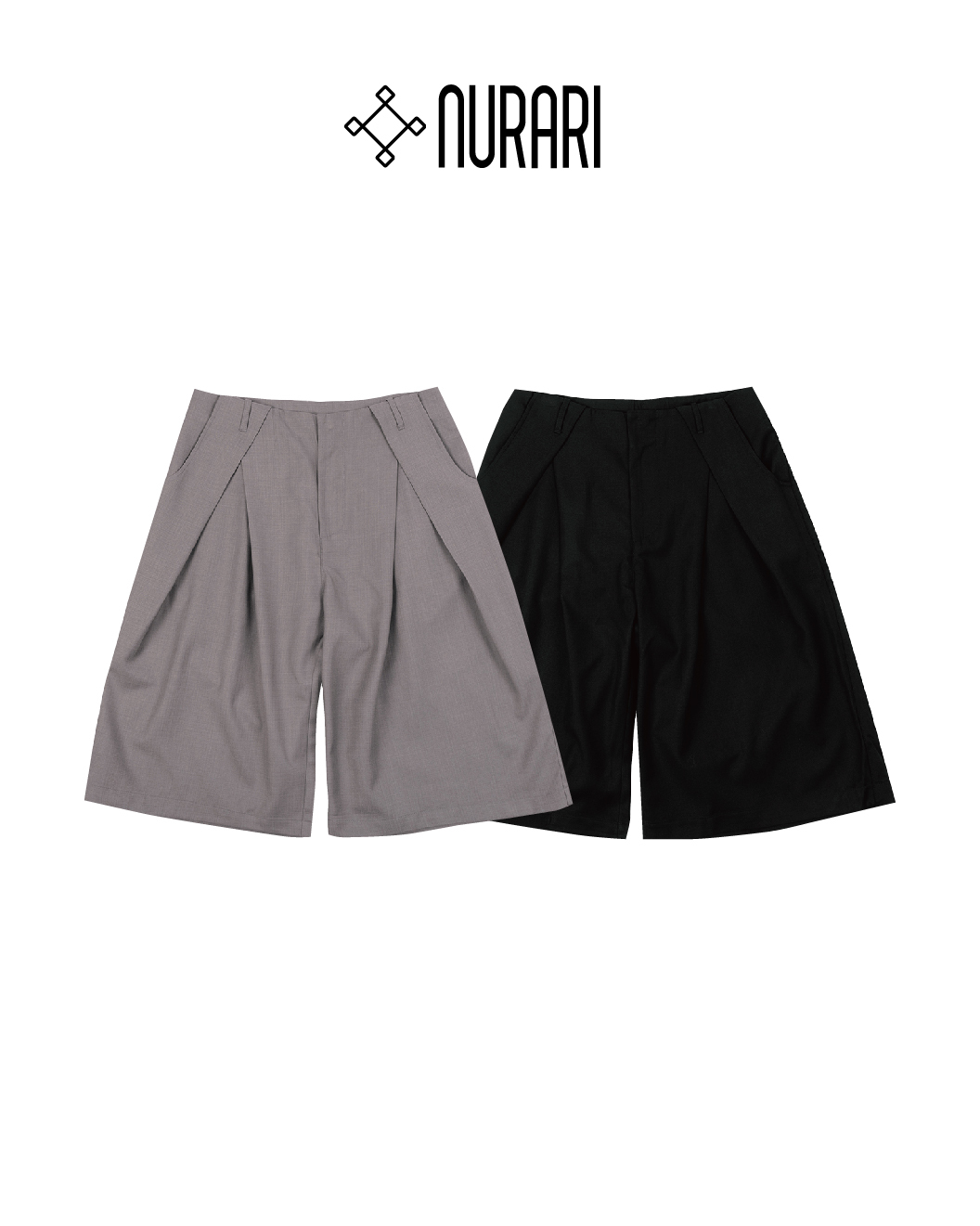 Nurari 極簡百慕達短褲｜Civ. Minimalist Bermuda Shorts（26SS）