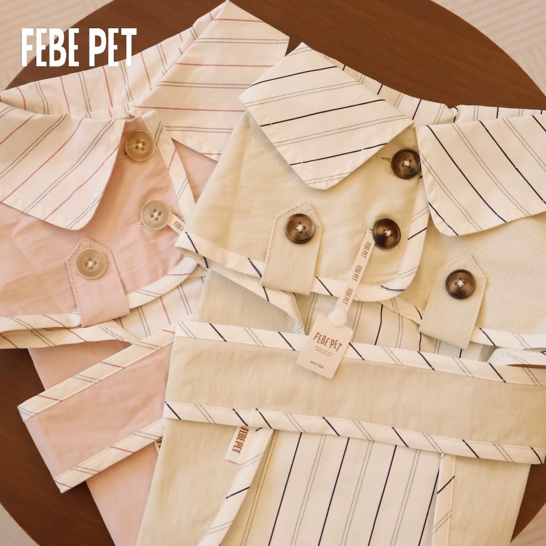 FEBEPET 夏装小风衣斗篷宠物外套