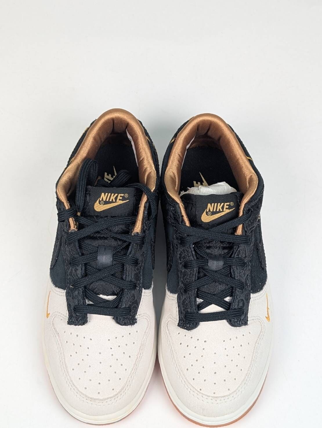 微瑕疵-右腳中底、後跟泛黃 DQ5352-001/1Y NIKE DUNK LOW (PS) Year of the Tiger 中童虎年 低筒