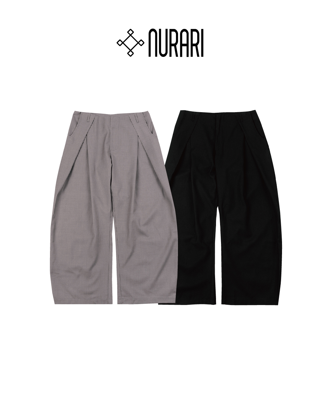 Nurari 極簡彎刀褲｜Civ. Minimalist Scimitar Pants（26SS）