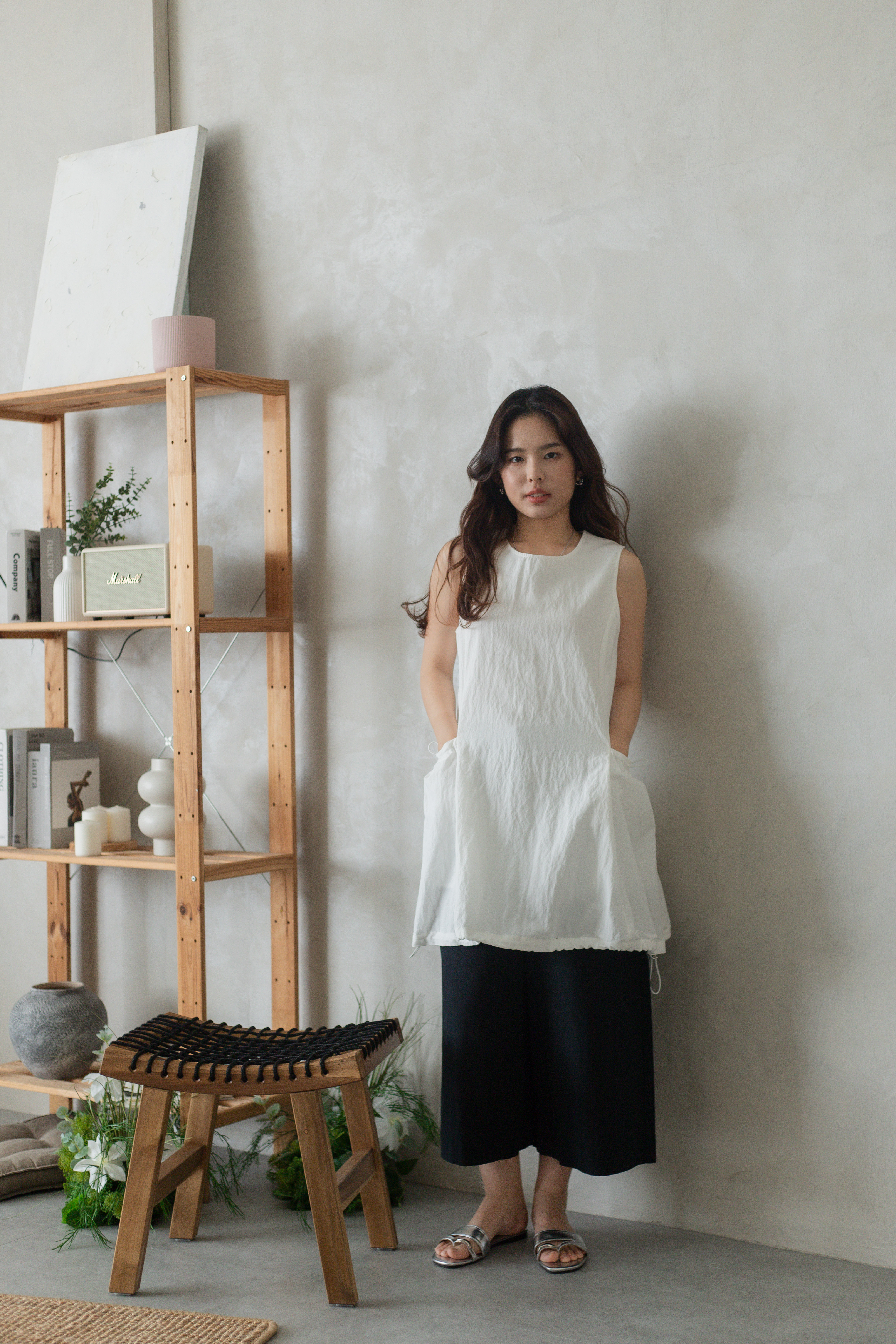 Coleen Bubble Dress White - 2744DSWHI