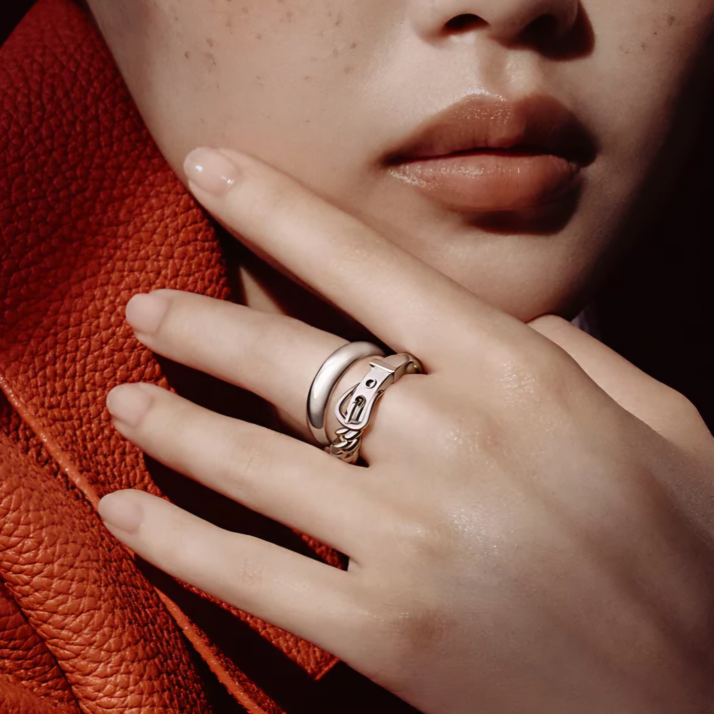 Hermès Boucle Sellier Inflexible Ring