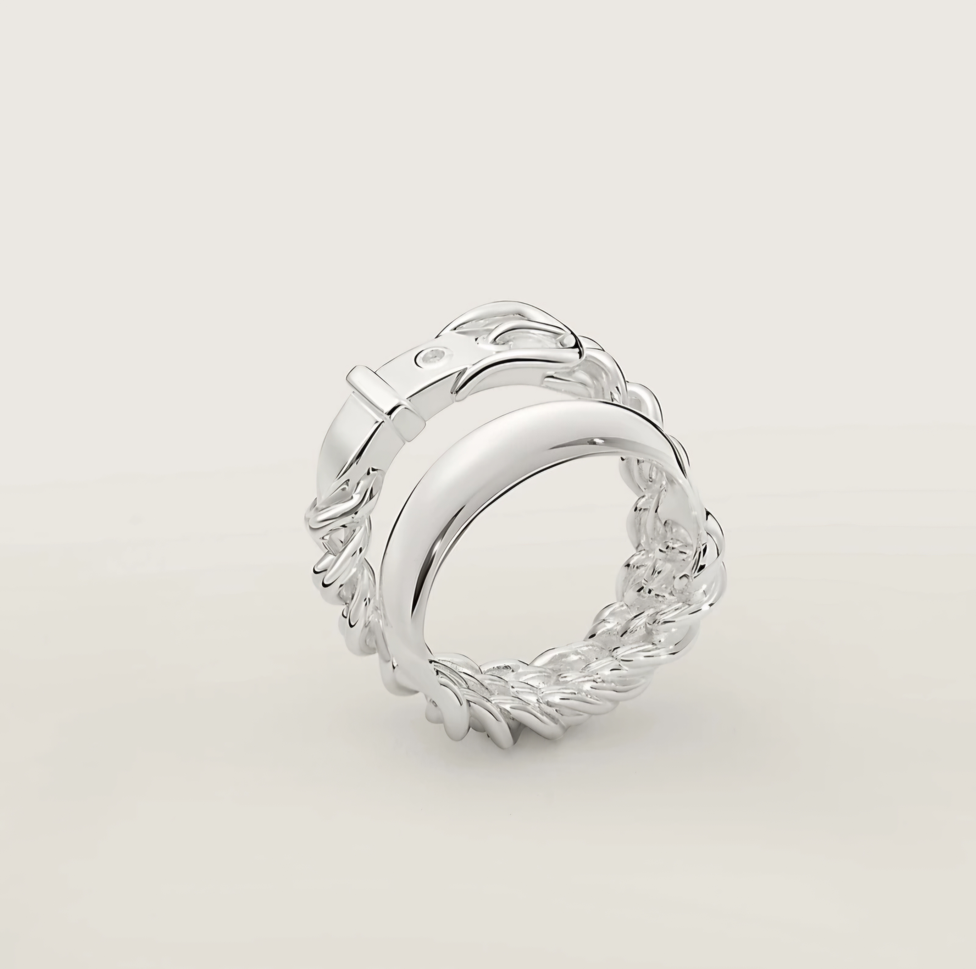 Hermès Boucle Sellier Inflexible Ring