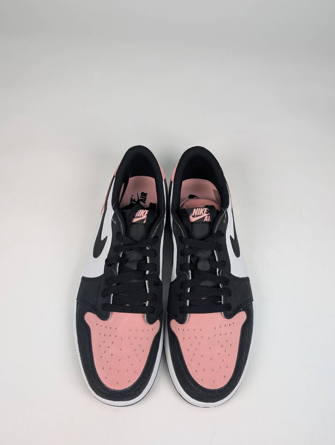 微瑕疵-右腳後跟泛黃 CZ0790-061/10.5 Air Jordan 1 Low OG " Bleached Coral " 珊瑚粉 男款