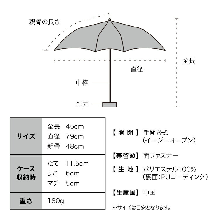 WPP096-18355 WPC HEART & BORDER mini UMBRELLA *折實滿$499包順豐智能櫃*75live