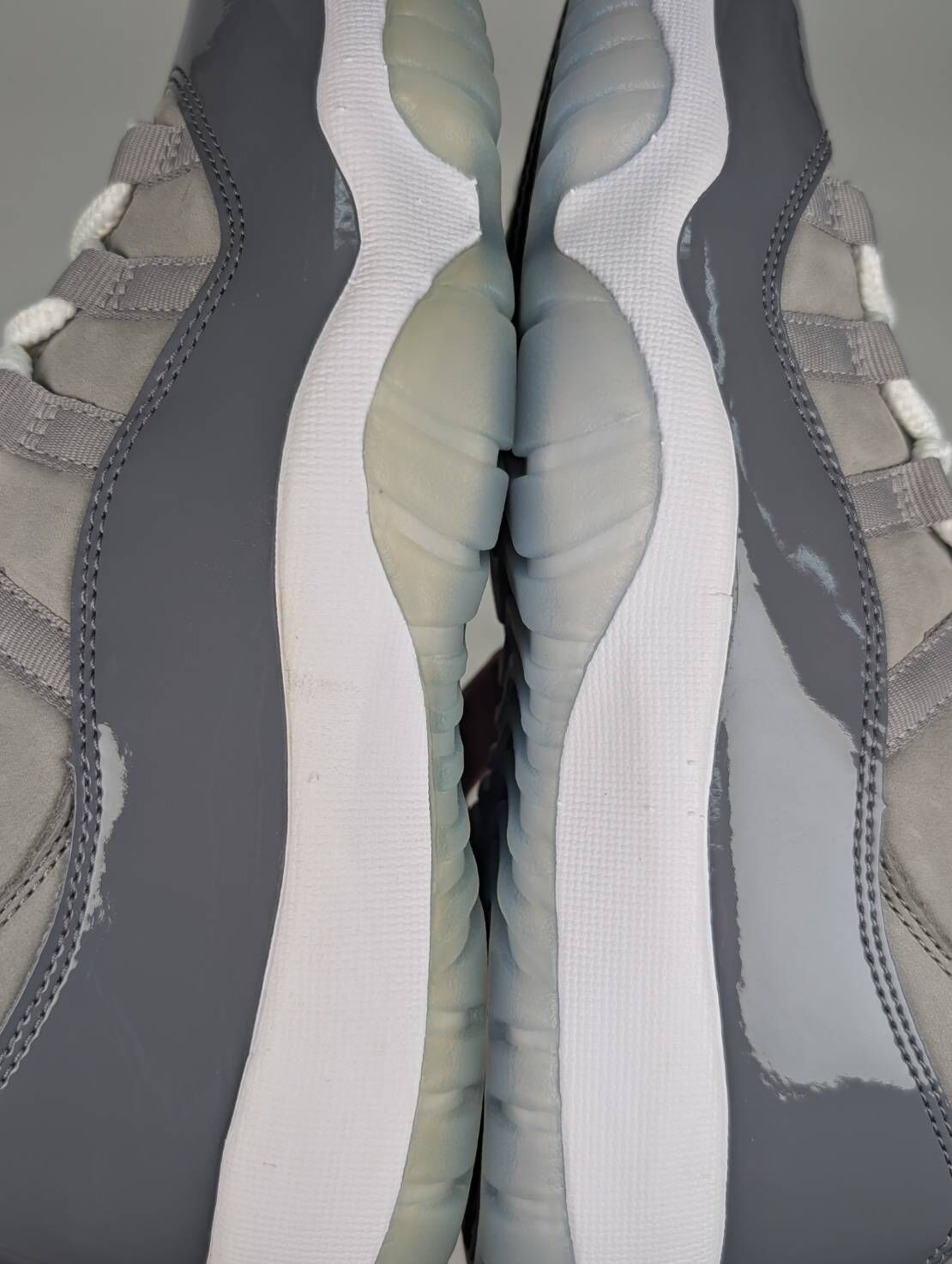 微瑕疵-右腳大底發黃 CT8012-005/8 Air Jordan 11 " Cool Grey " 復刻版 2021版 酷灰 灰白