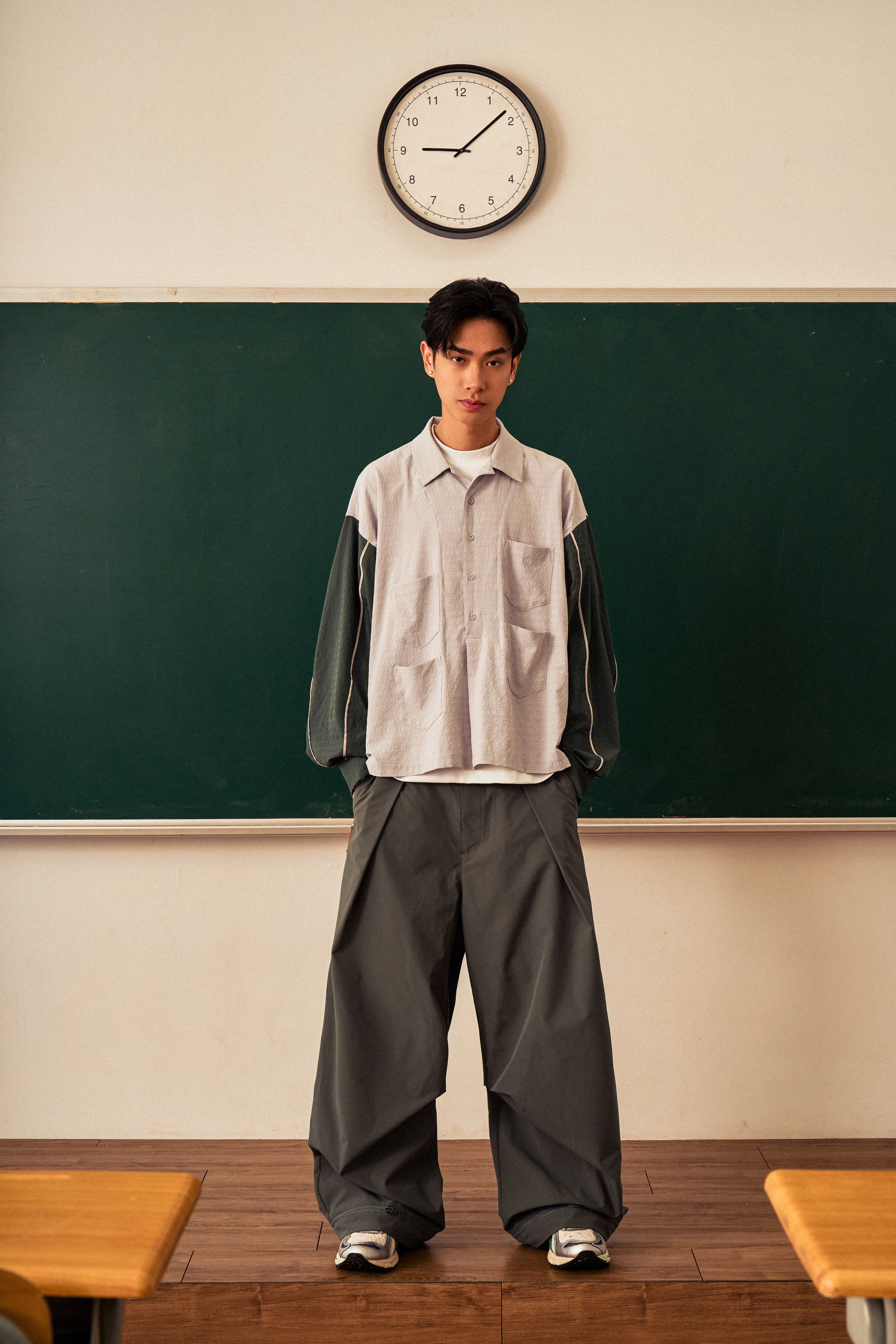 GOOPiMADE KDM-01 Hue & Shade Lightweight Shirt - Ash