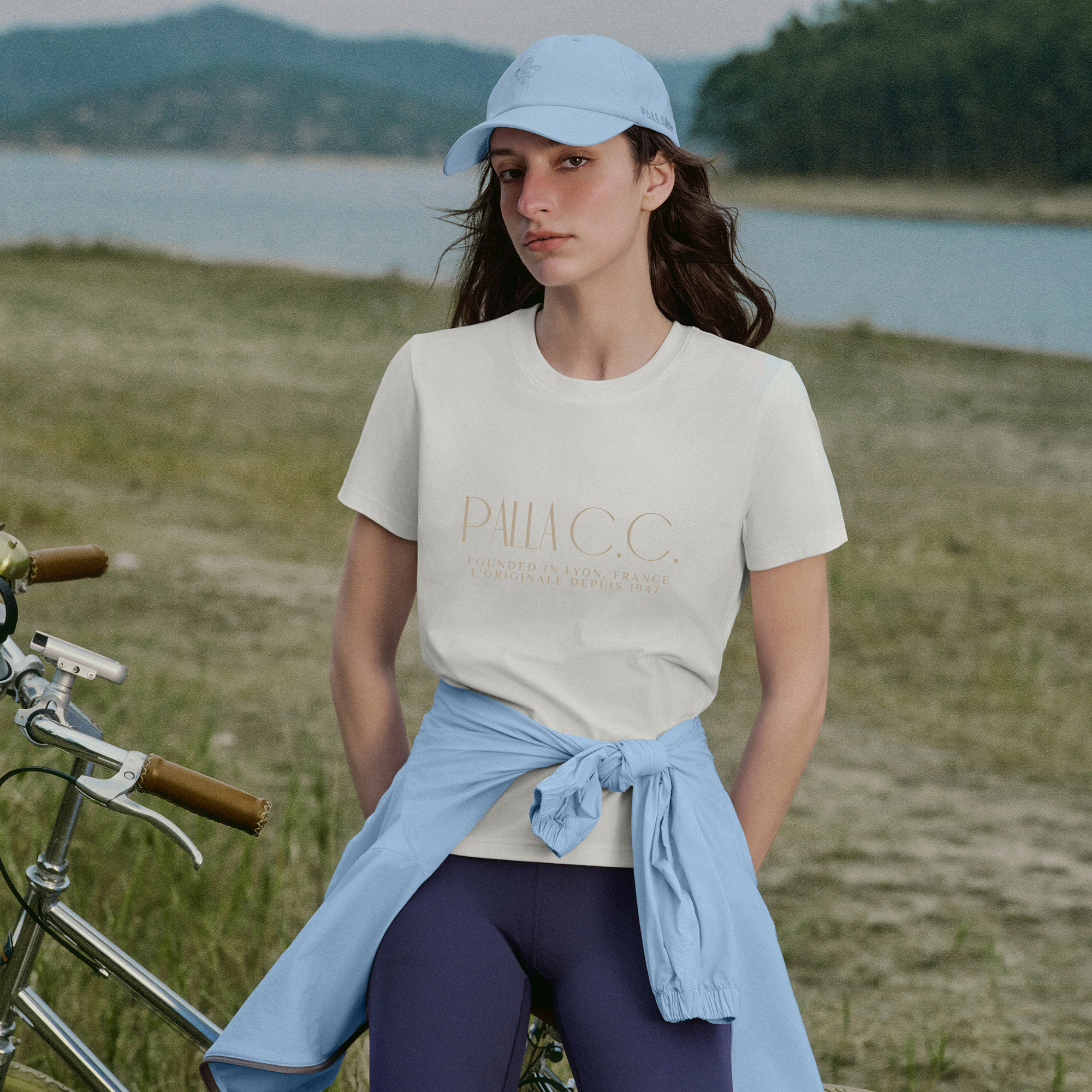 女裝 PALLAC.C LOGO 防曬吸汗速乾T裇