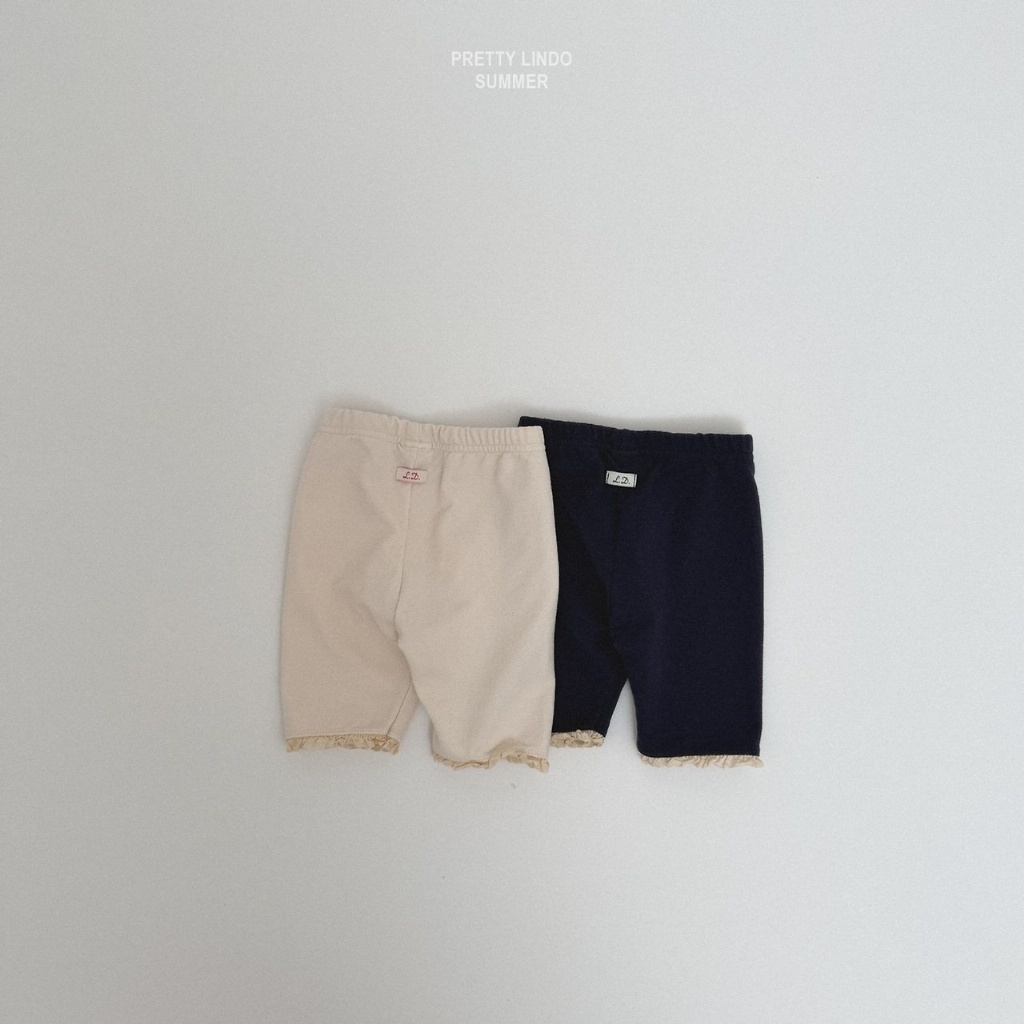 韓國🇰🇷Lindo 花邊六分褲(XS-XL)