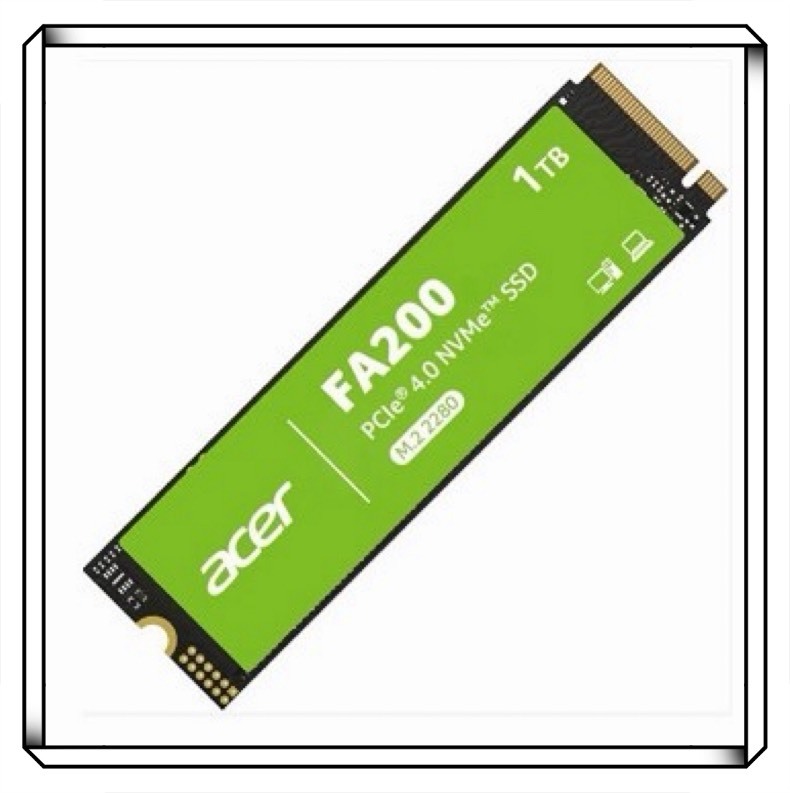 ACER 宏碁 FA200 1TB Gen4 M.2 2280 PCIe SSD 固態硬碟