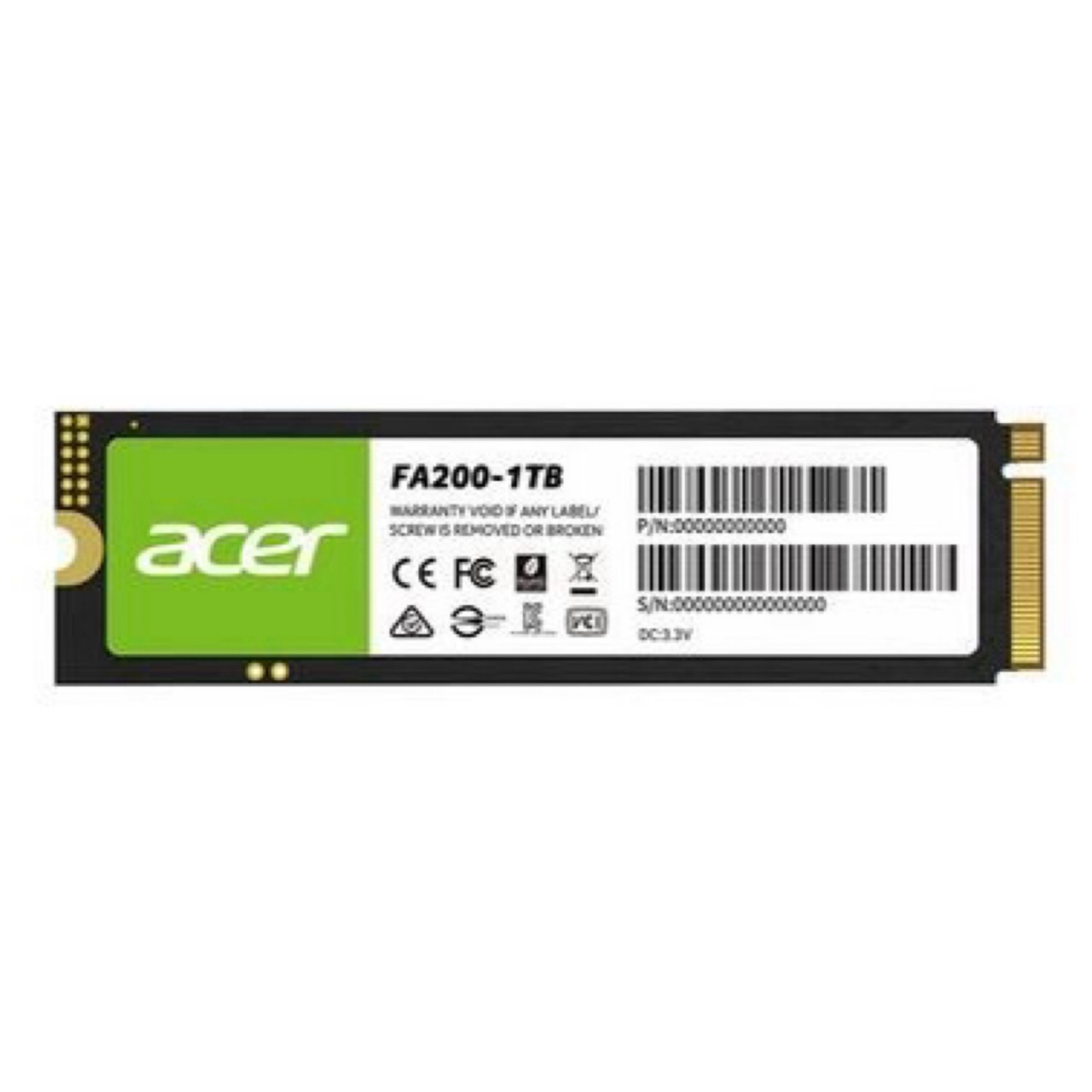 ACER 宏碁 FA200 1TB Gen4 M.2 2280 PCIe SSD 固態硬碟