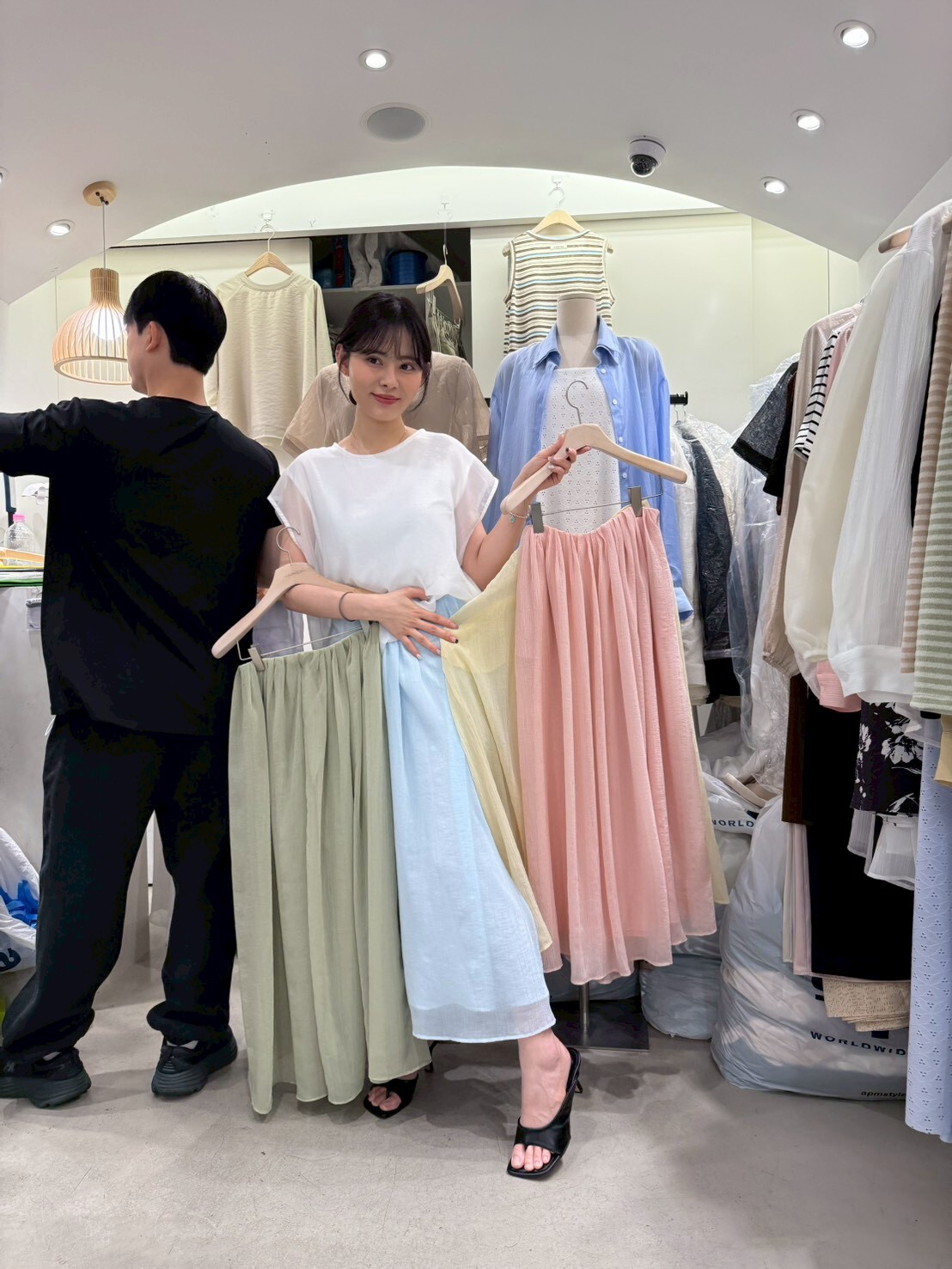 CB6212 仙女橡根長紗裙