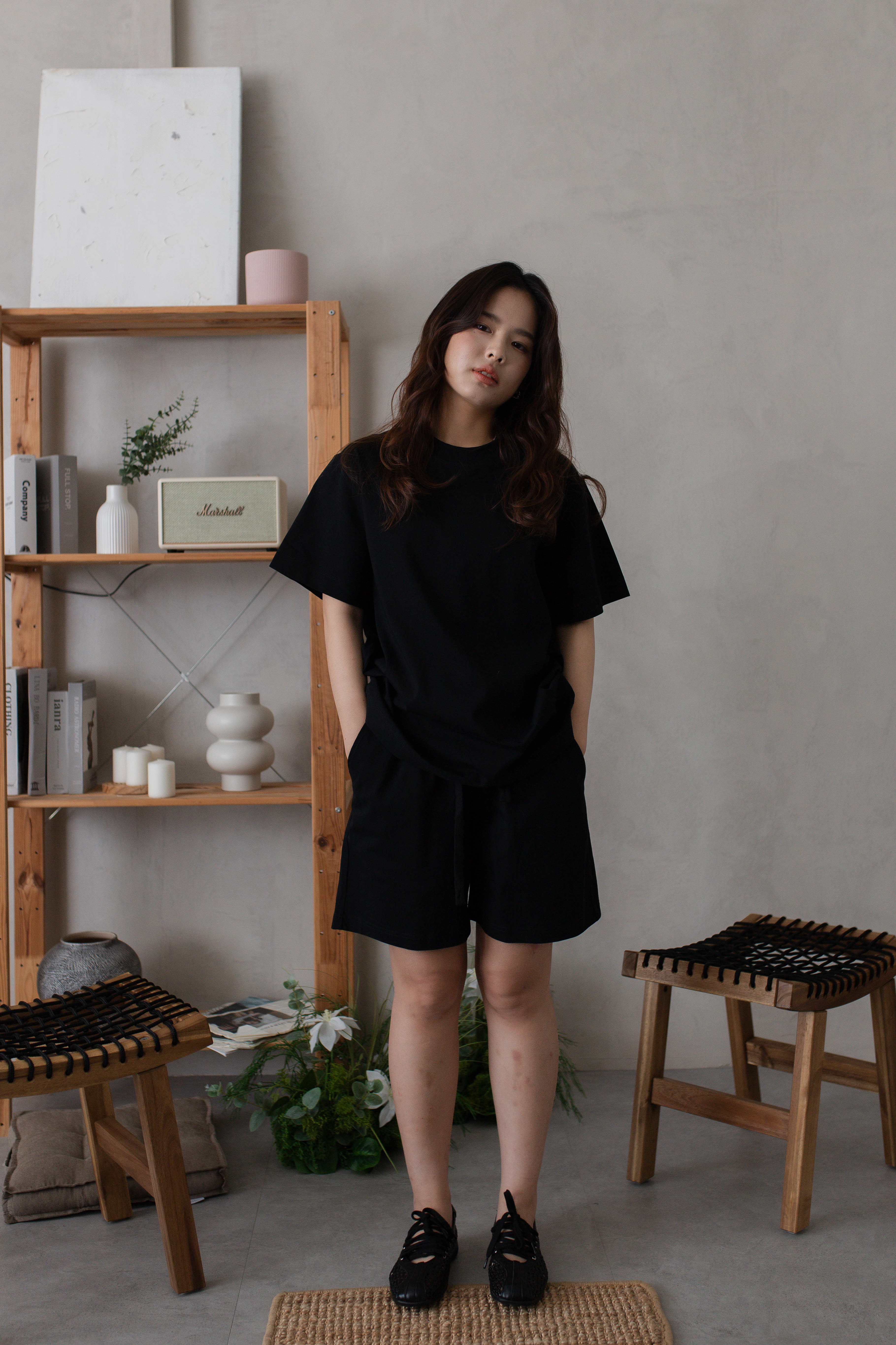 Jourdan Relaxed Setwear Black  (Unisex)  -2726SSBLK