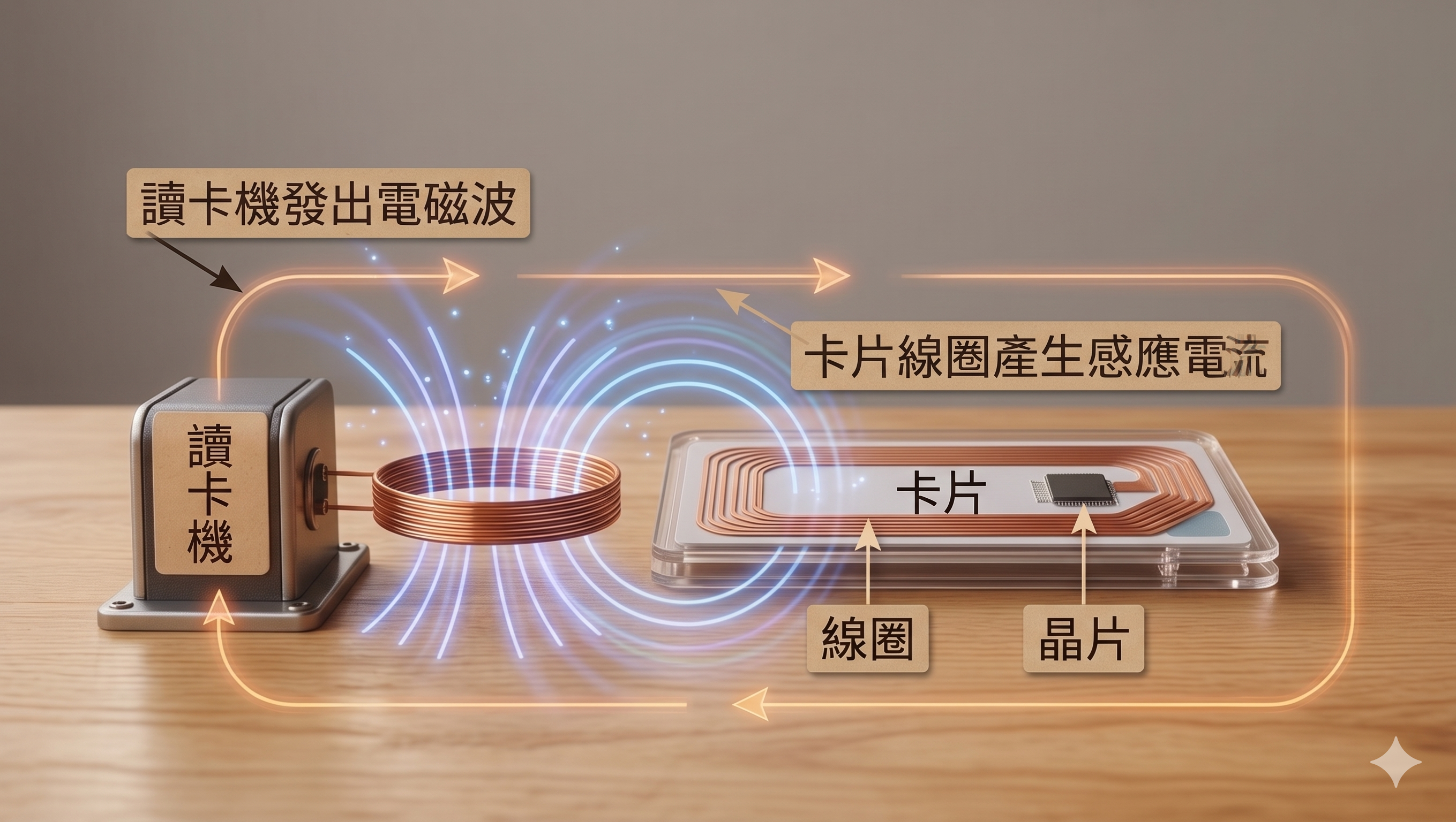 雙面感應技術原理－RFID 無線感應說明