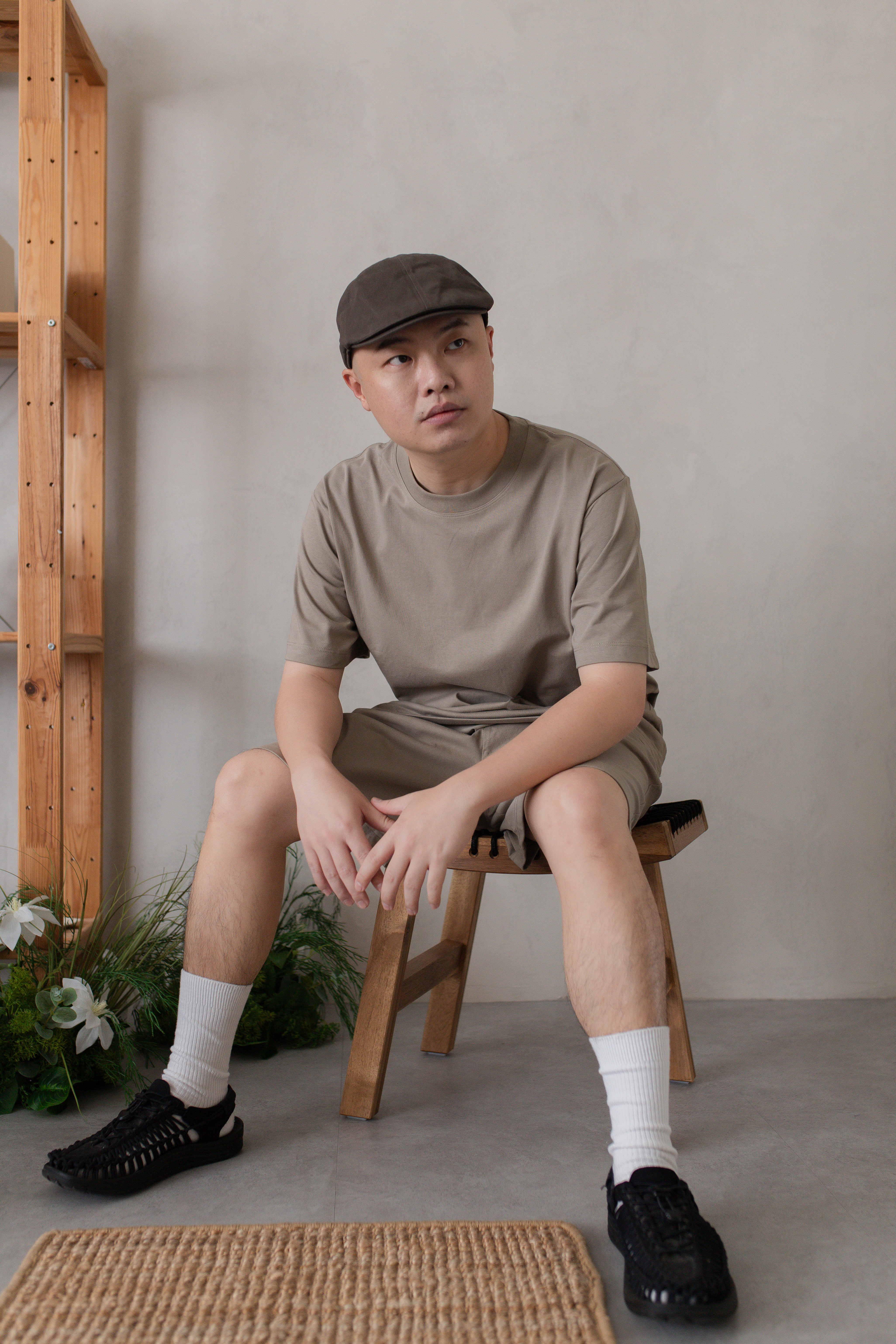 Jourdan Relaxed Setwear Khaki  (Unisex)  -2726SSKHA