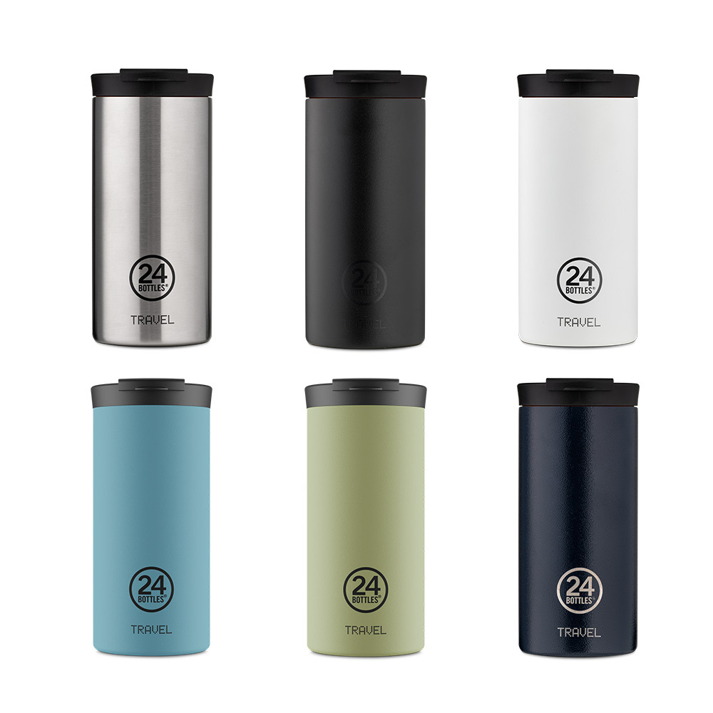 義大利 24Bottles 保溫隨行杯 600ml / 純色系列