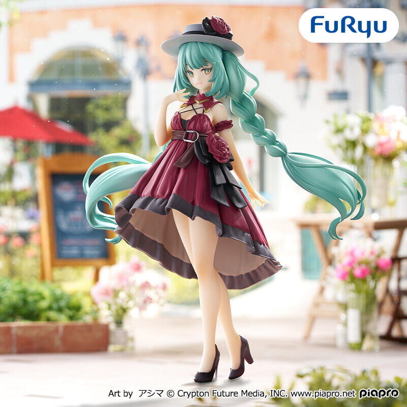 FuRyu 代理版 景品 初音未來 Trio-Try-iT 外出洋裝 紅色Ver.