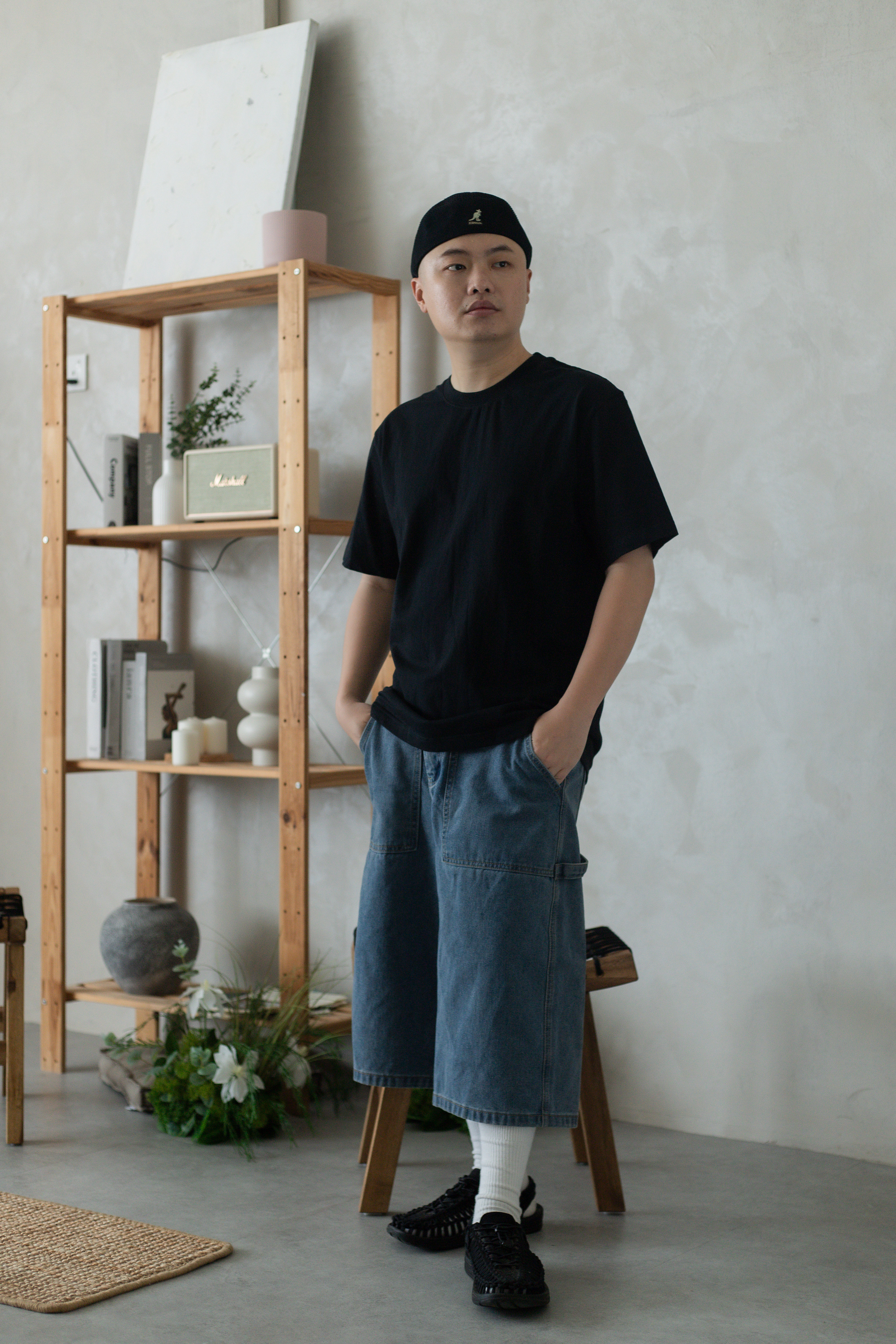 Reyon Relaxed Tee Navy (Unisex) -2725TSNAV