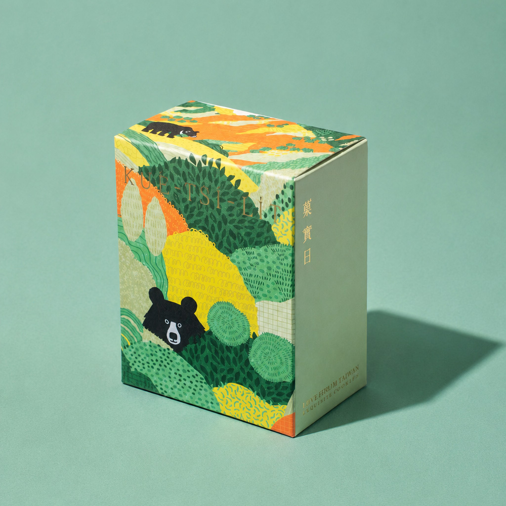 動物小森林餅乾 Into the forest cookies (4片裝)