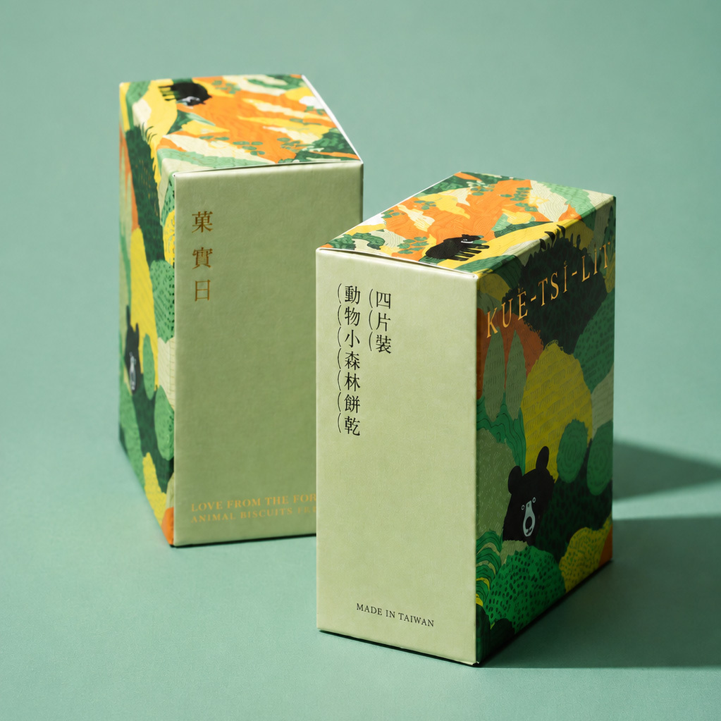 動物小森林餅乾 Into the forest cookies (4片裝)