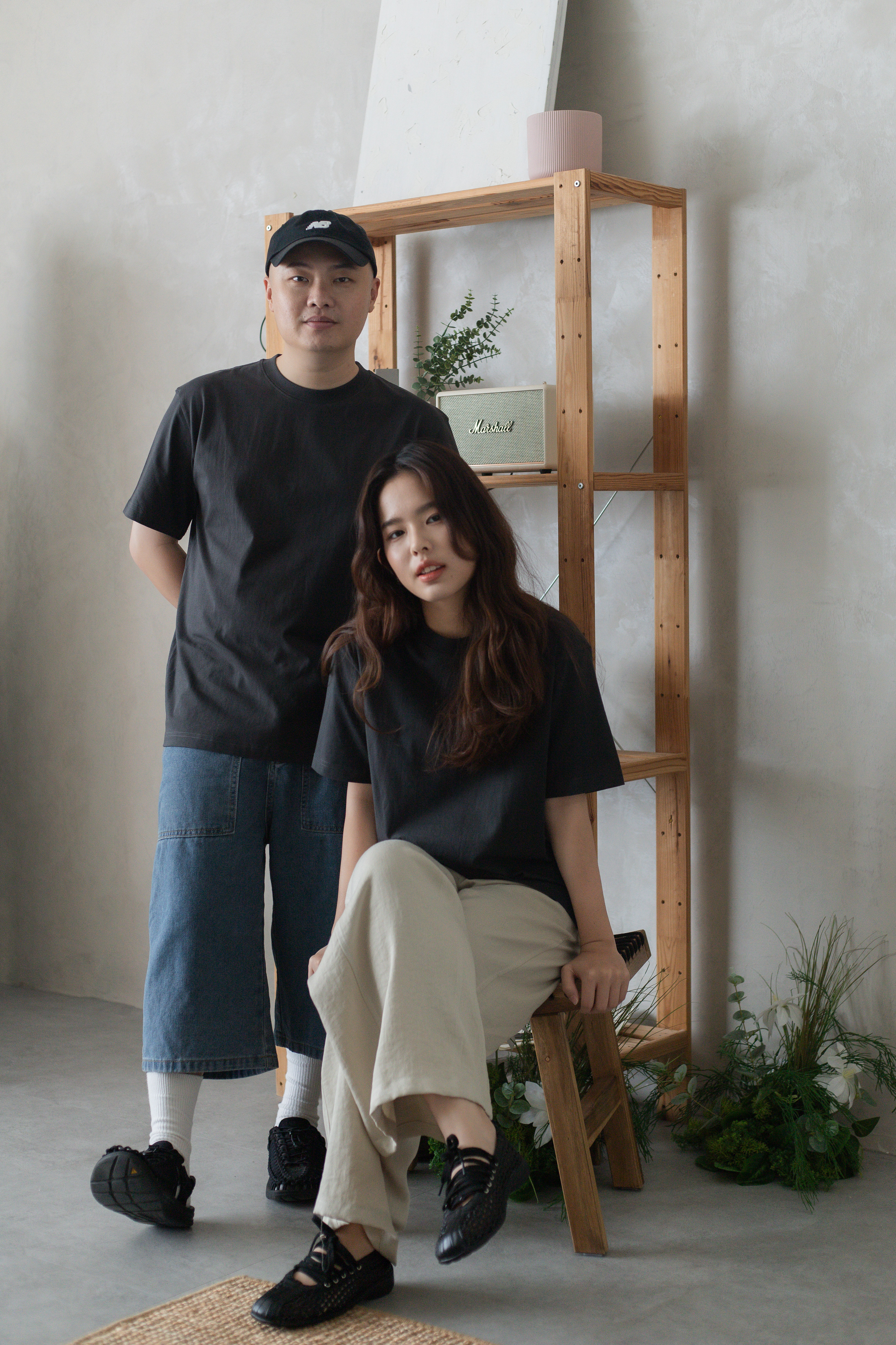 Reyon Relaxed Tee Grey  (Unisex) -2725TSGRY