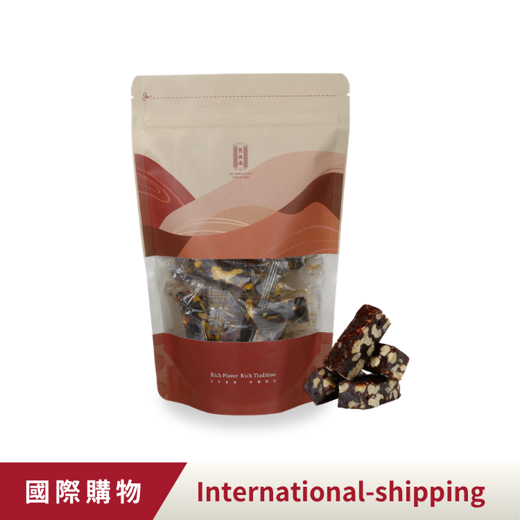 【國際】棗泥核桃糕200g/袋 (全素)｜舊振南