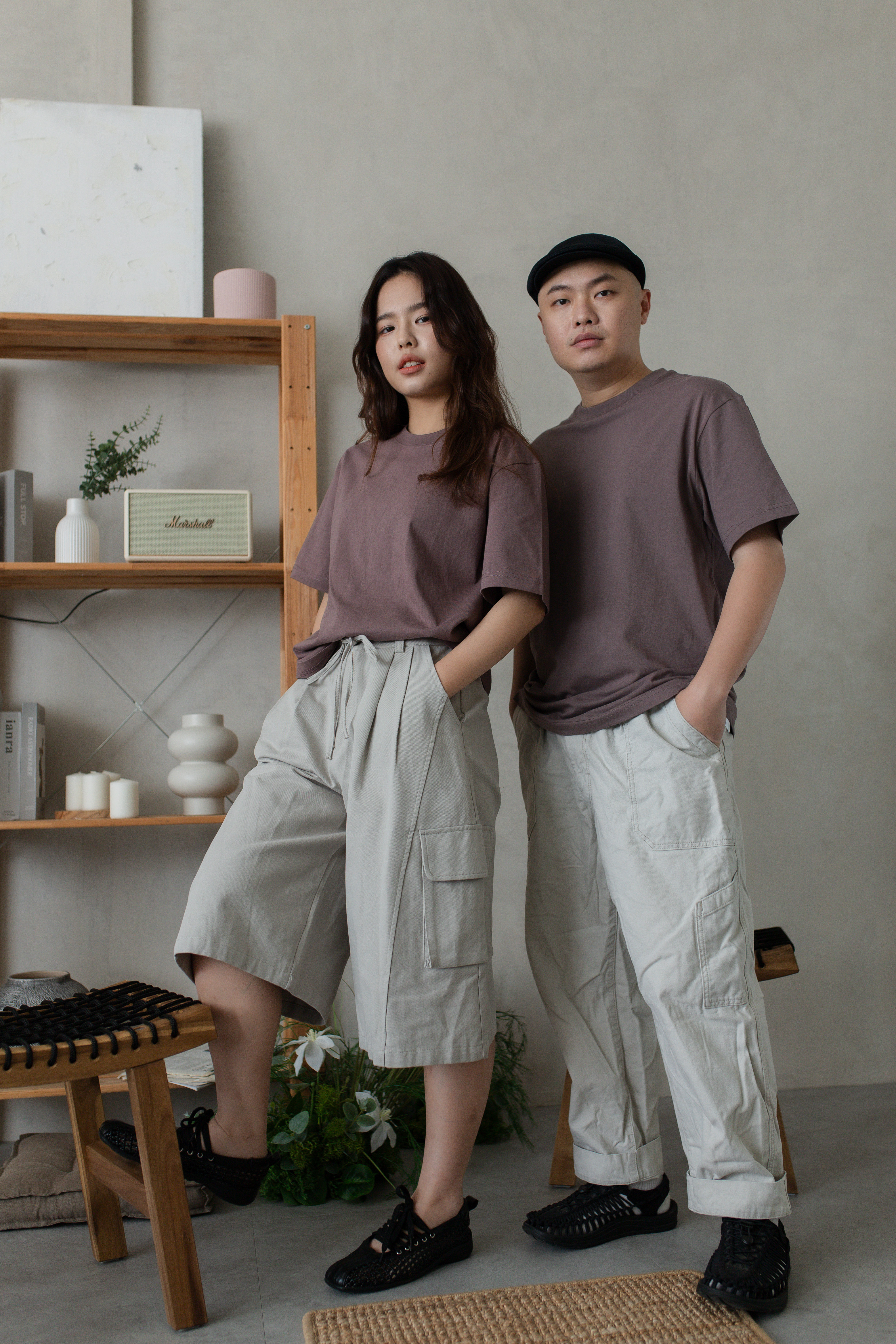 Reyon Relaxed Tee Purple  (Unisex) -2725TSPUR