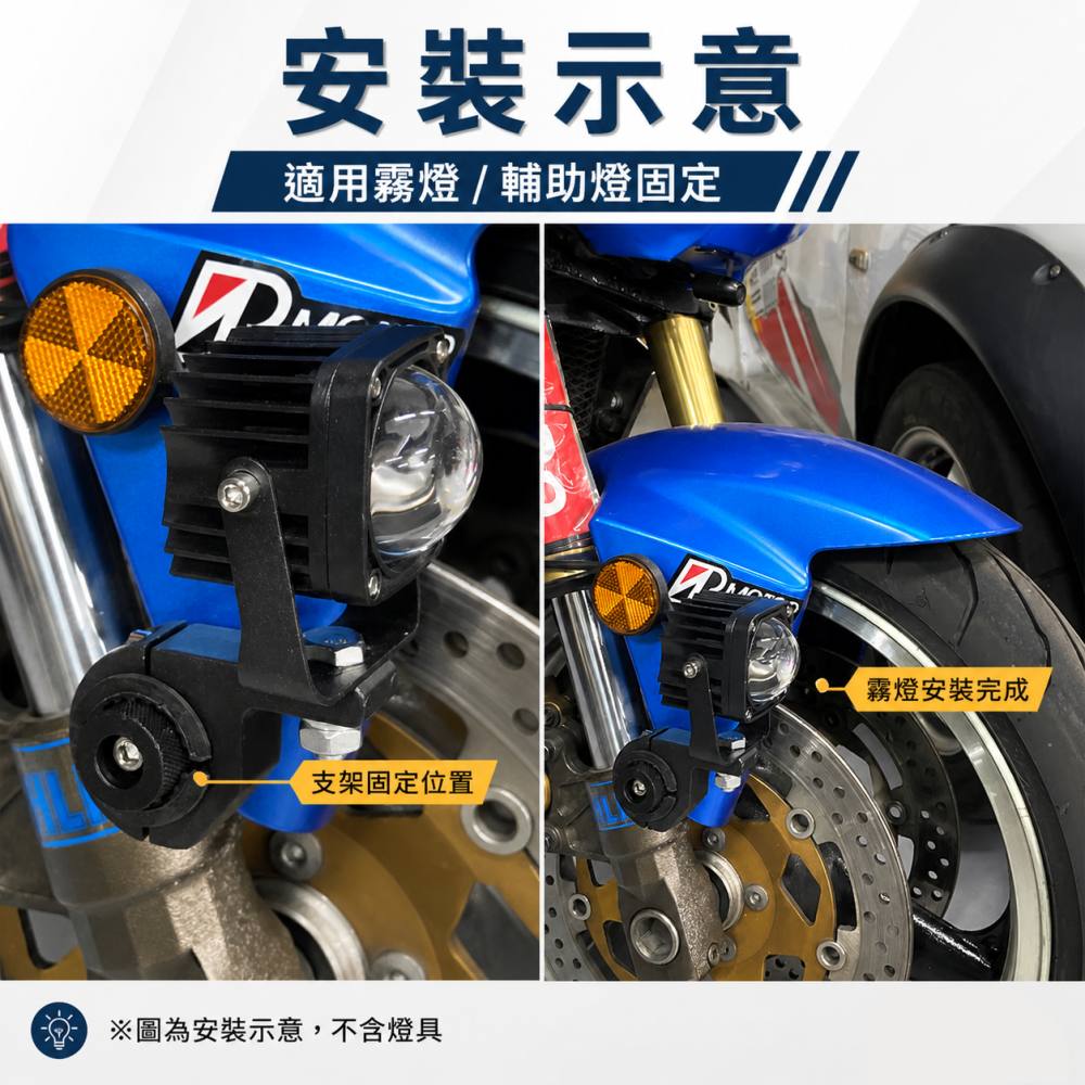 (A29) 機車圓管支架 晶典光電