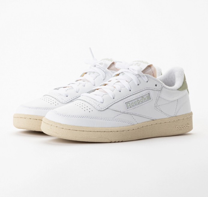 【下殺↘ $990】Reebok 休閒鞋 Club C 85 白 綠 復古 網球鞋 女 100074232