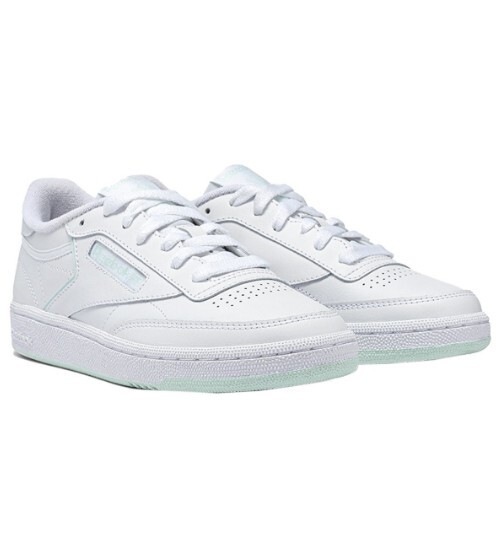 【下殺↘ $990】Reebok 休閒鞋 Club C 85 湖水綠 復古 小白鞋 女鞋男段 100033090