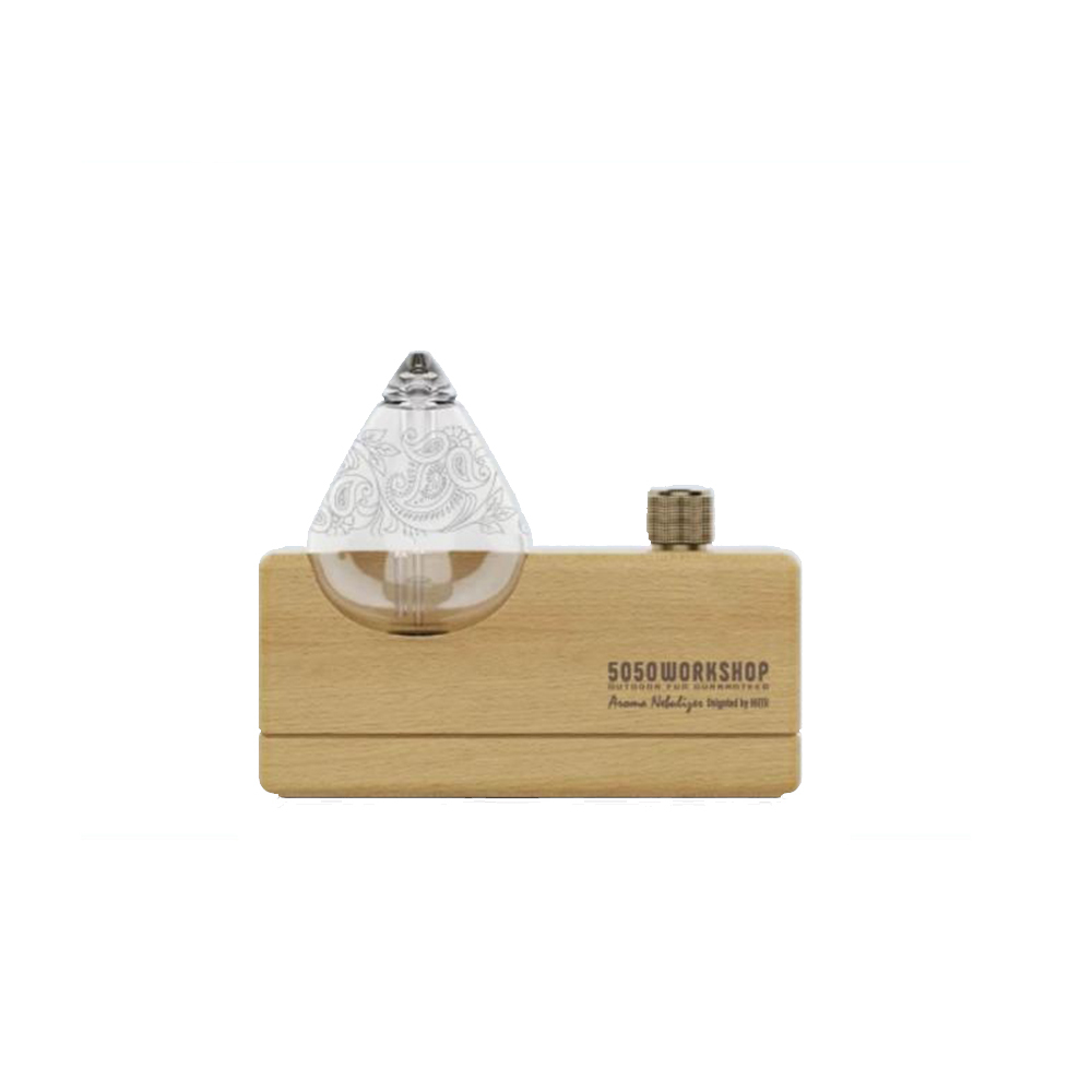 【5050WORKSHOP】AROMA NEBULIZER芳香精油霧化器-[原色、黑]