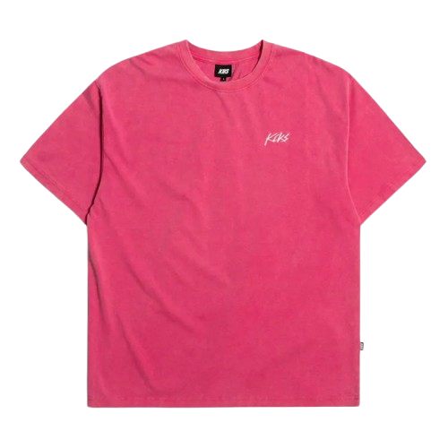 【KIKS CNY】草寫水洗刺繡 LOGO TEE