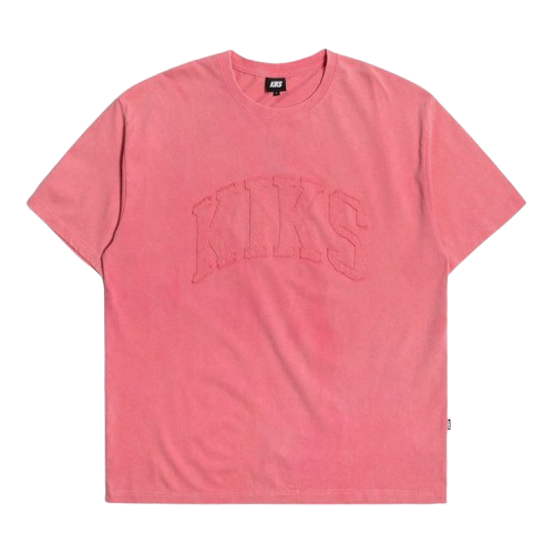 【KIKS】水洗貼布 LOGO 短T