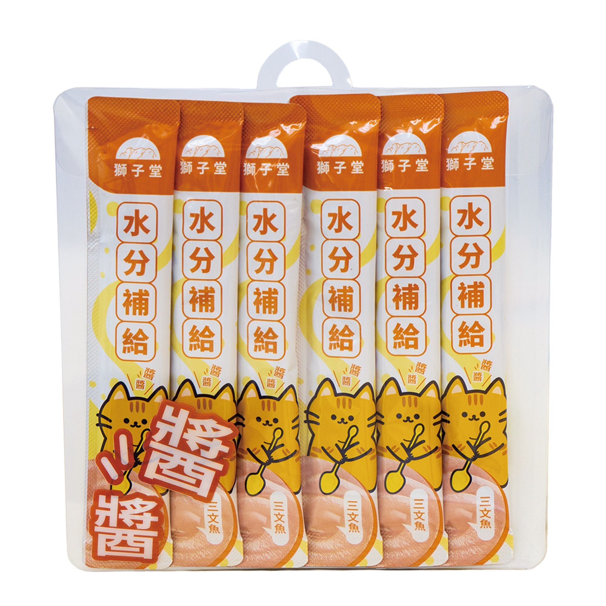 獅子堂 水分補給套裝貓條-三文魚 15GX6PCA
