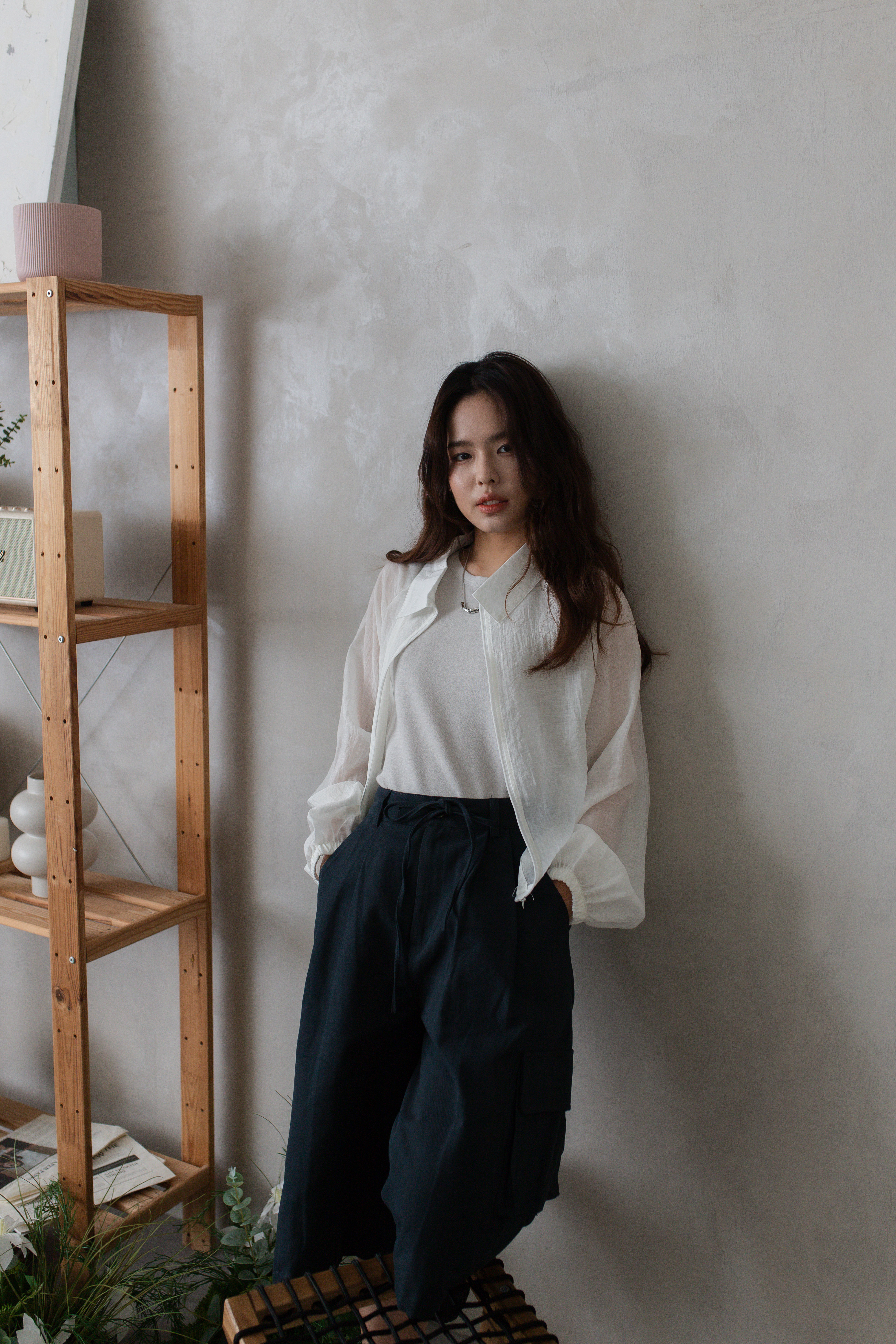 Robbie Lightweight Jacket White- 2736BLWHI