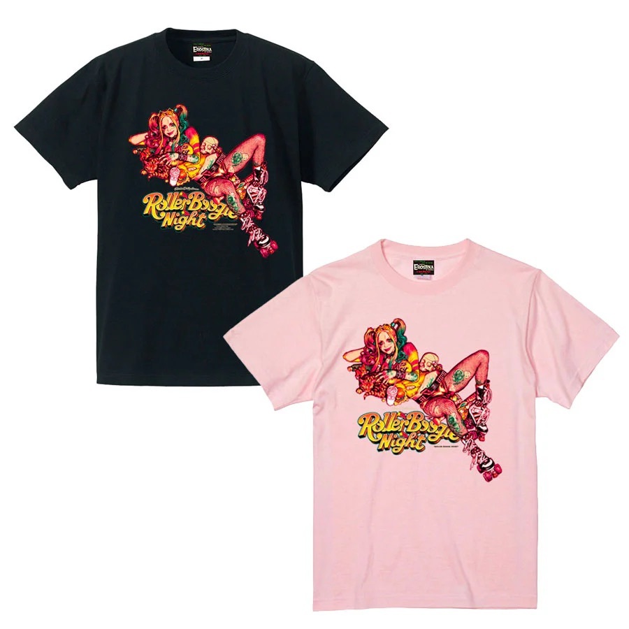 EROSTIKA “Roller Boogie Nights” T-shirt
