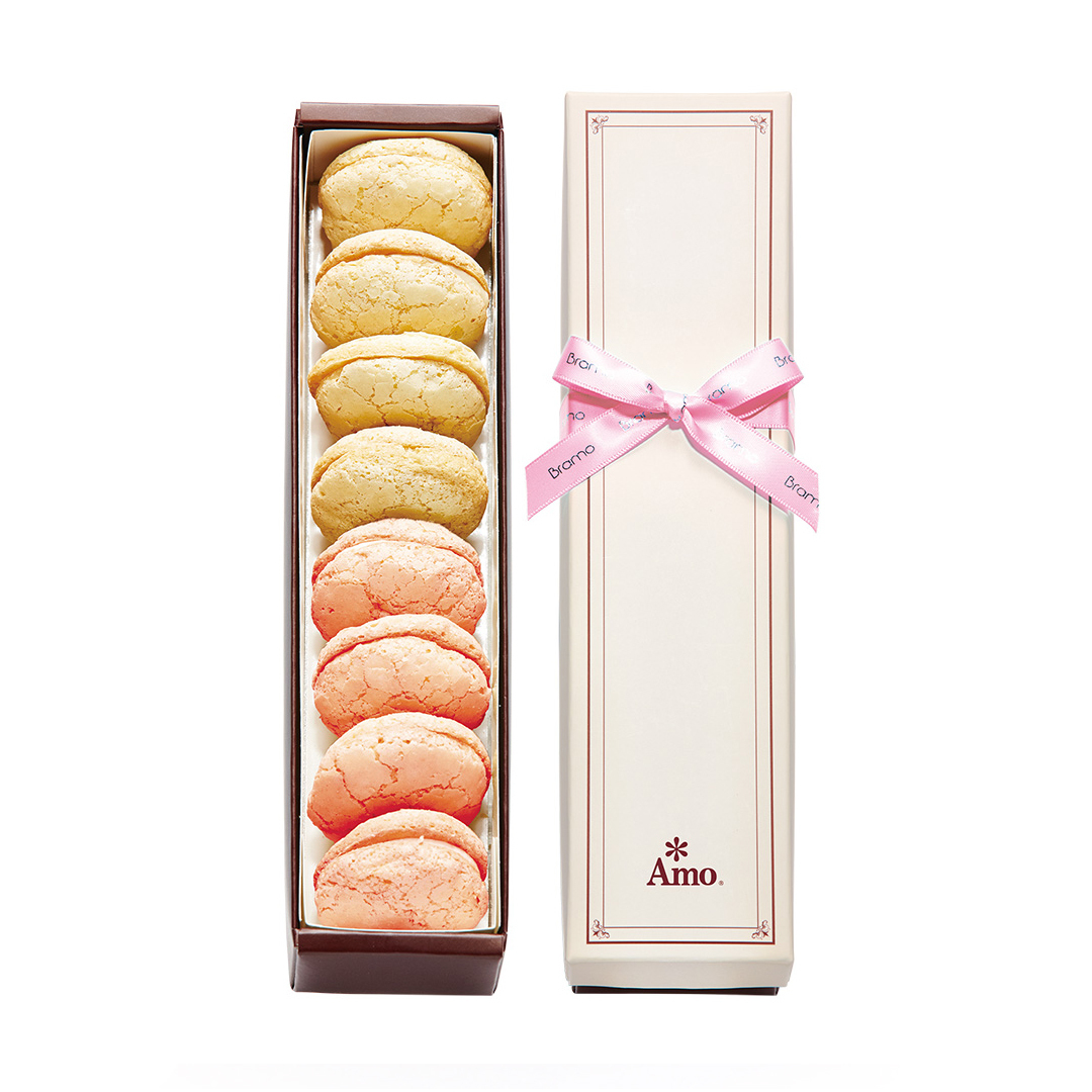 【AMO-阿默典藏蛋糕】Bramo 達克瓦茲騎士 - 原味‧莓果 (8入)